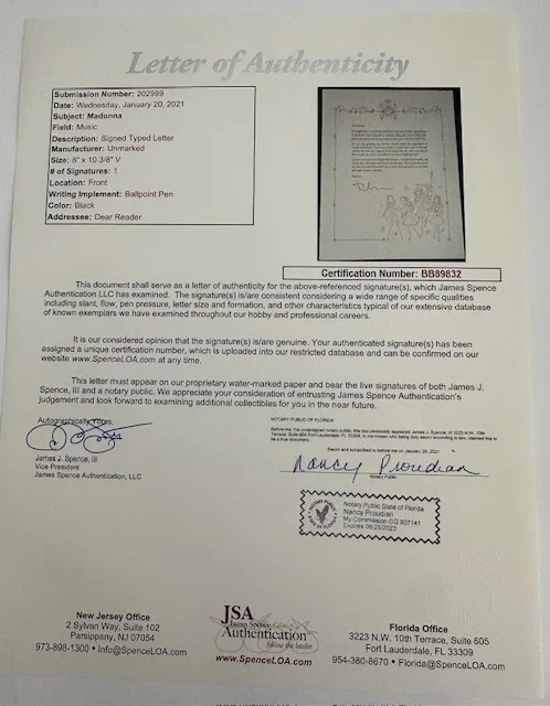 Madonna The English Roses Autographed Book Set 1423/1500 (JSA LOA), image 5