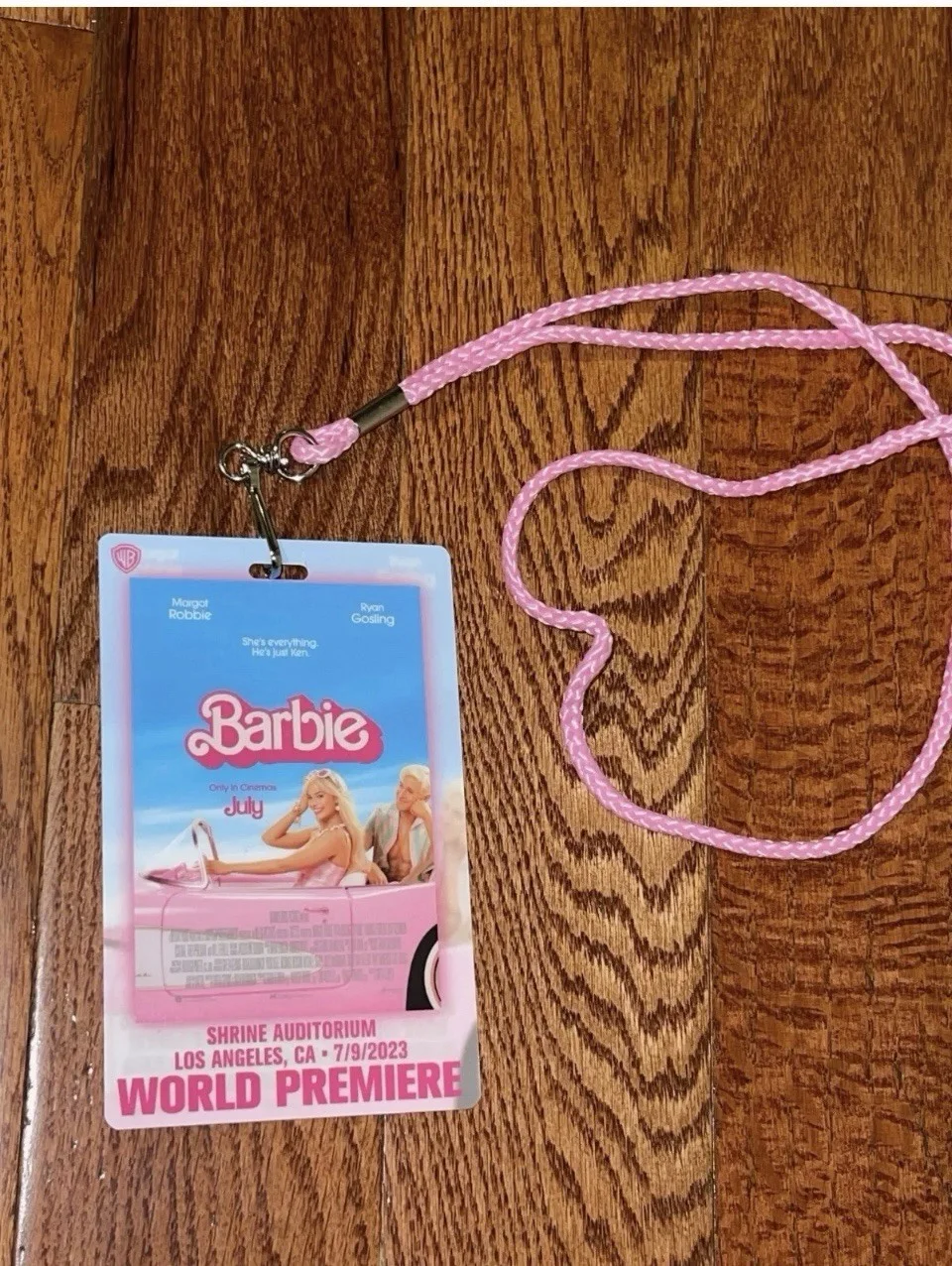Barbie Movie Signed By Cast Poster, image 3