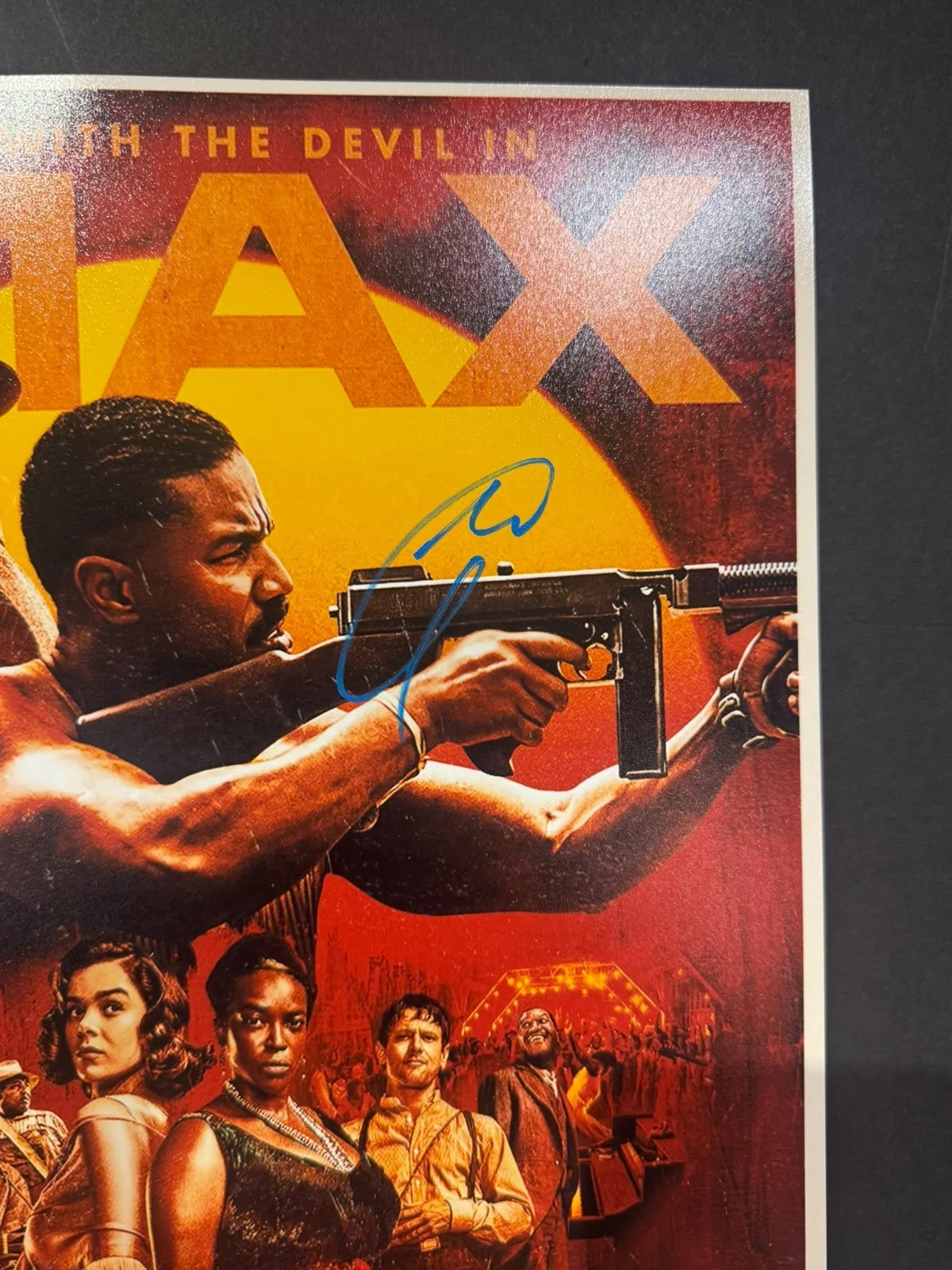 MILES CATON SIGNED 11X17 SINNERS PHOTO AUTO BECKETT BAS COA, image 2