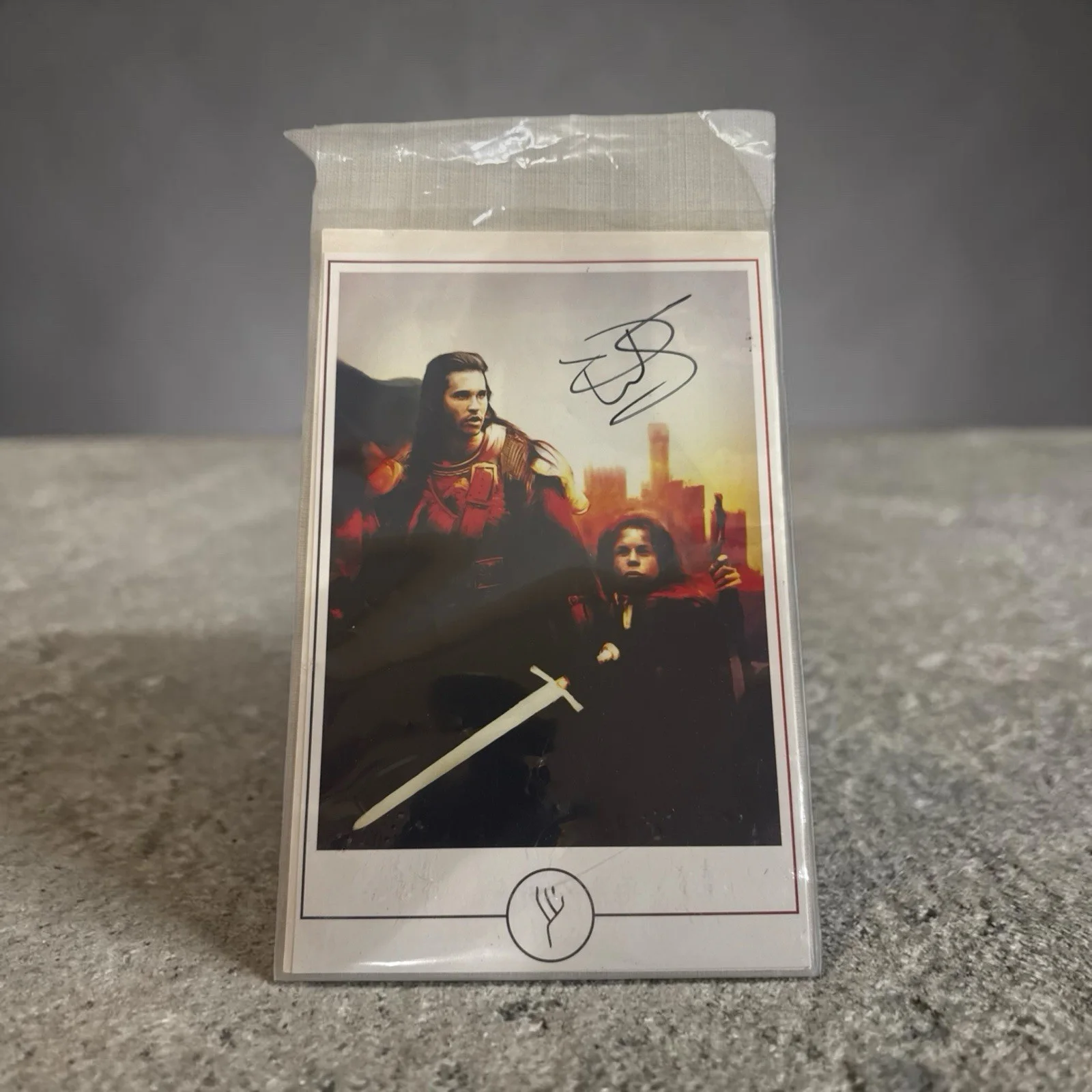 Warwick Davis — Warwick Davis Signed 6.5x10 Willow Photograph Photo Photocard No COA