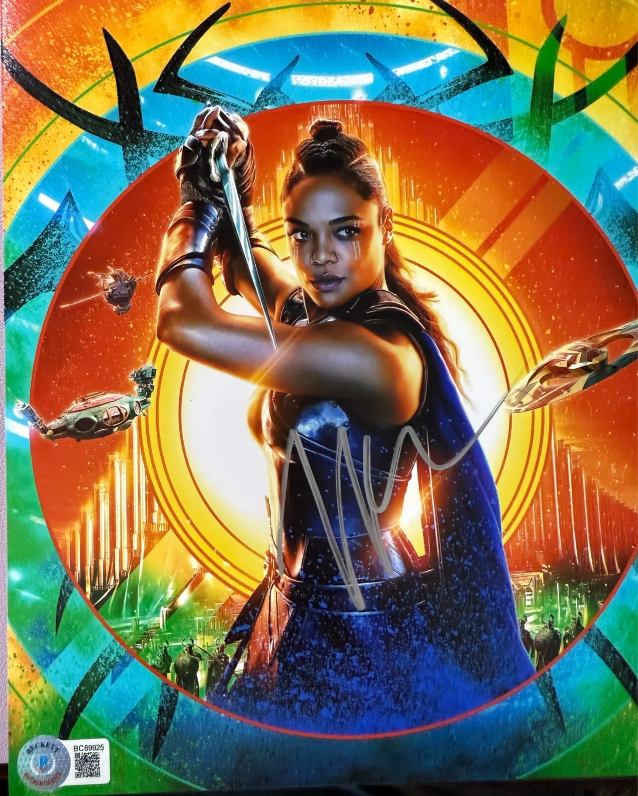 Tessa Thompson — Tessa Thompson Signed *BAS* Thor: Love & Thunder•Valkyrie• Beckett Cert, image 2