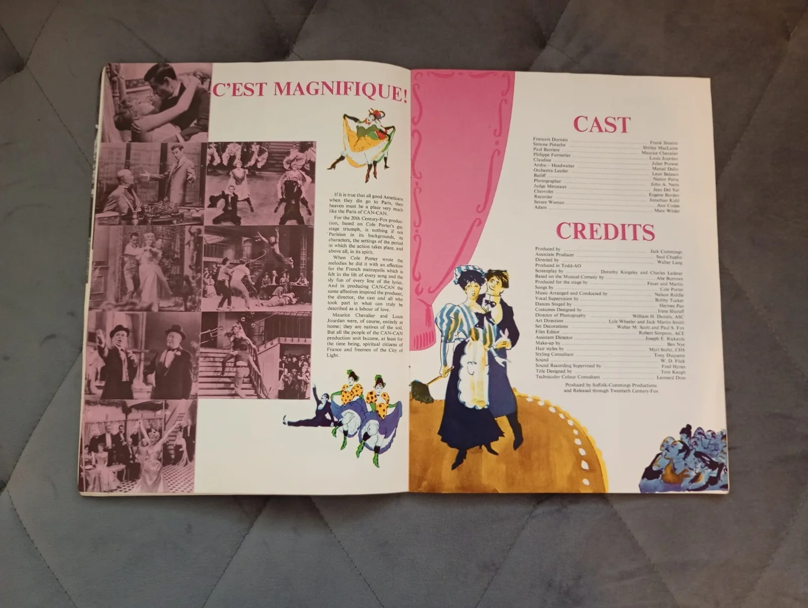 1960 Cole Porters Can-Can Programme, image 3