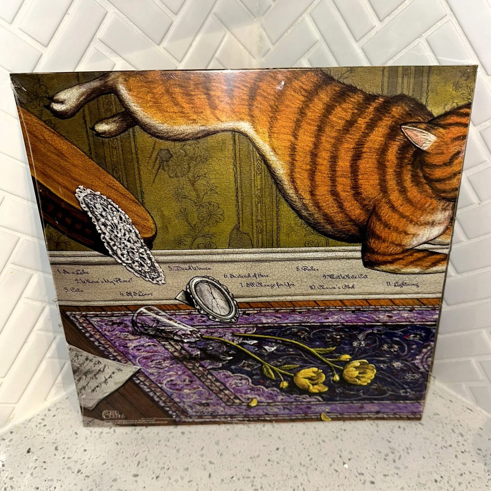 Mitski — Mitski Nothing's About to Happen to Me LP Deluxe 3D Signed Lilac Vinyl Record, image 2