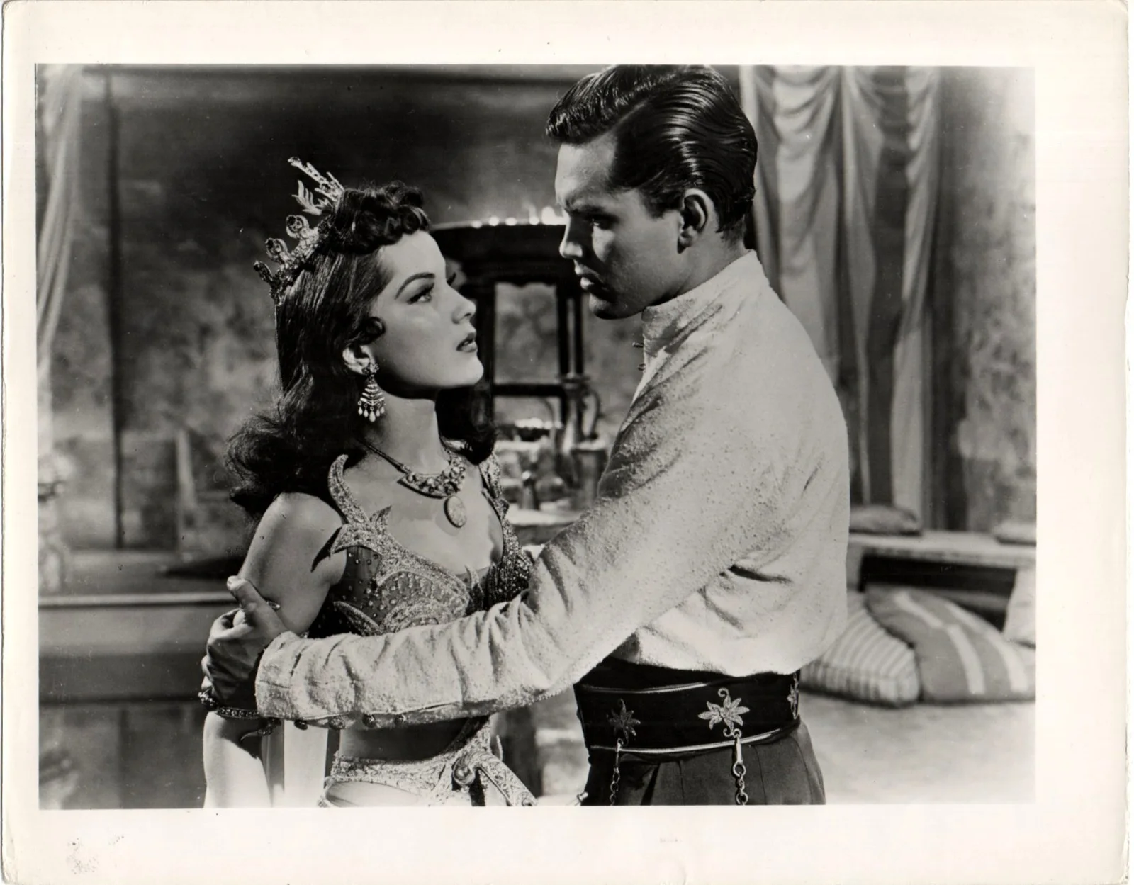 PRINCESS OF THE NILE 1954 Michael Rennie, Debra Paget, Jeffrey Hunter 5 STILLS, изображение 2