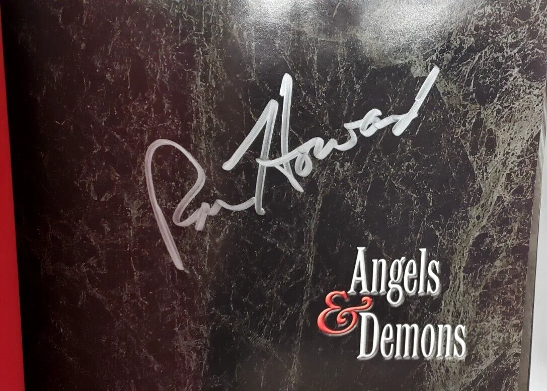 Ron Howard, Henry Winkler — 2009 RON HOWARD SIGNED/AUTOGRAPHED Book: ANGELS & DEMONS,Da Vinci Code,Tom Hanks, image 5