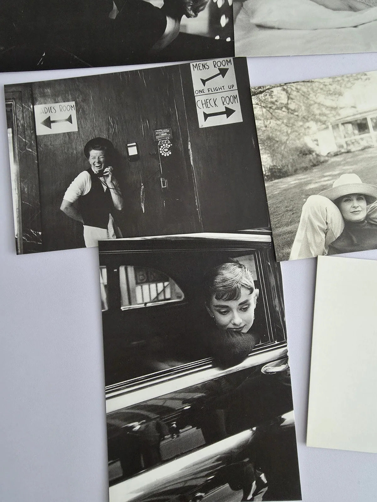 Rare Magnum Postcard Folder Marilyn Monroe Audrey Hepburn Paul Newman Collectors, image 4