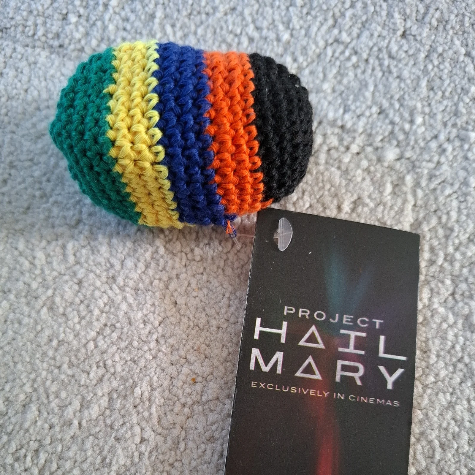 Project Hail Mary Beanbags Limited Edition Brand New with Tags hackysack, изображение 2