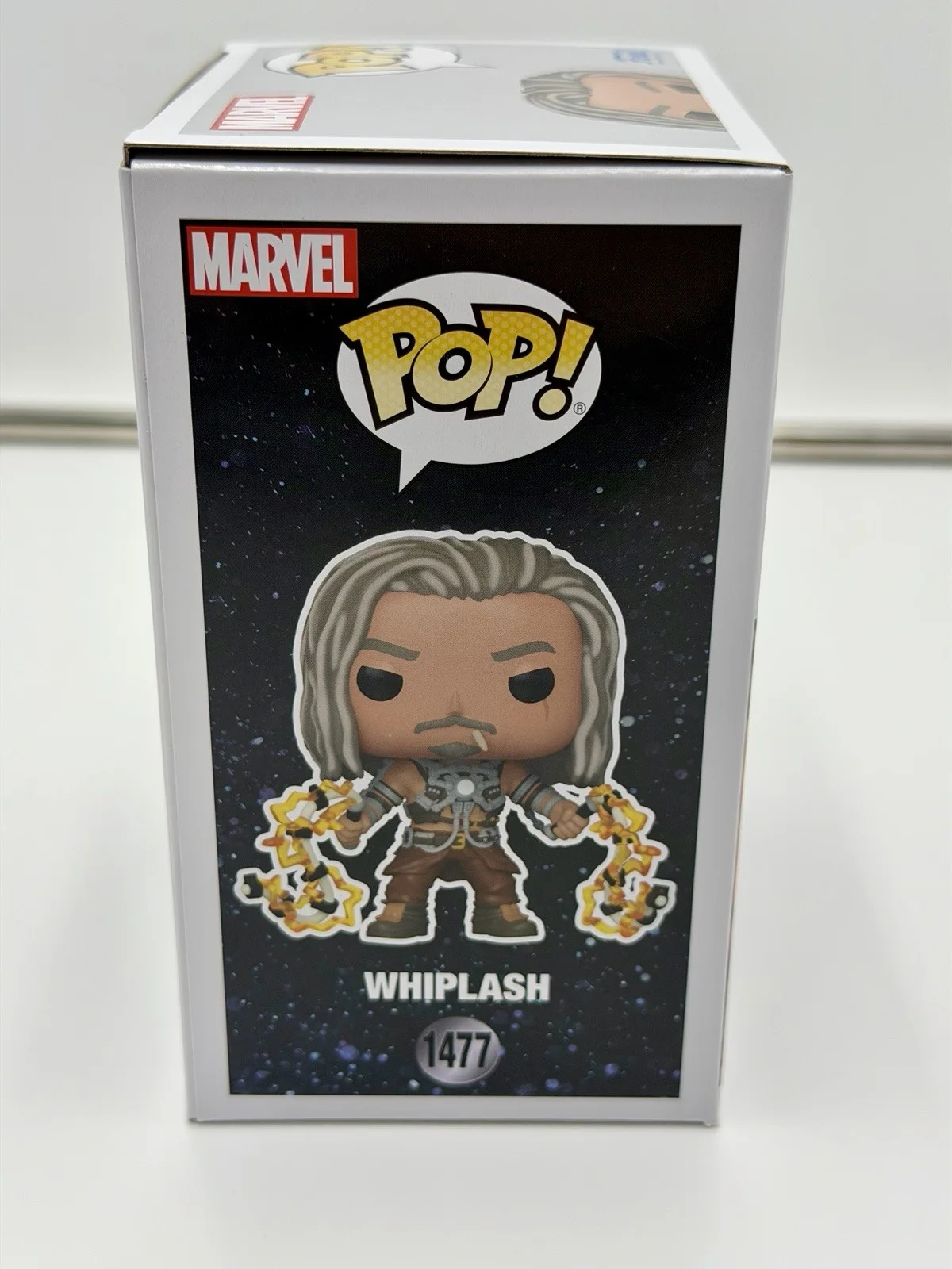 Mickey Rourke — Mickey Rourke Signed Whiplash Funko Pop Infinity Saga #1477 TSA COA w/protector, image 5
