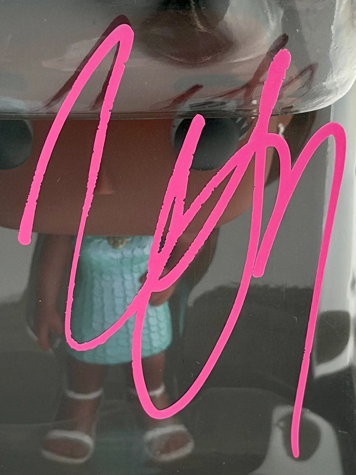 Joy Sunday — Joy Sunday Signed Bianca Barclay Funko Pop Wednesday Addams VSA COA w/protector, image 2