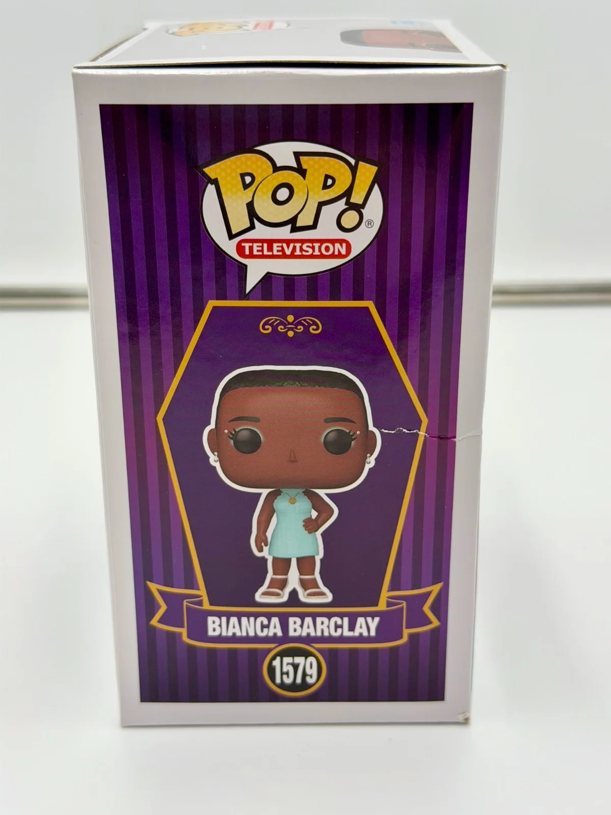 Joy Sunday — Joy Sunday Signed Bianca Barclay Funko Pop Wednesday Addams VSA COA w/protector, image 5