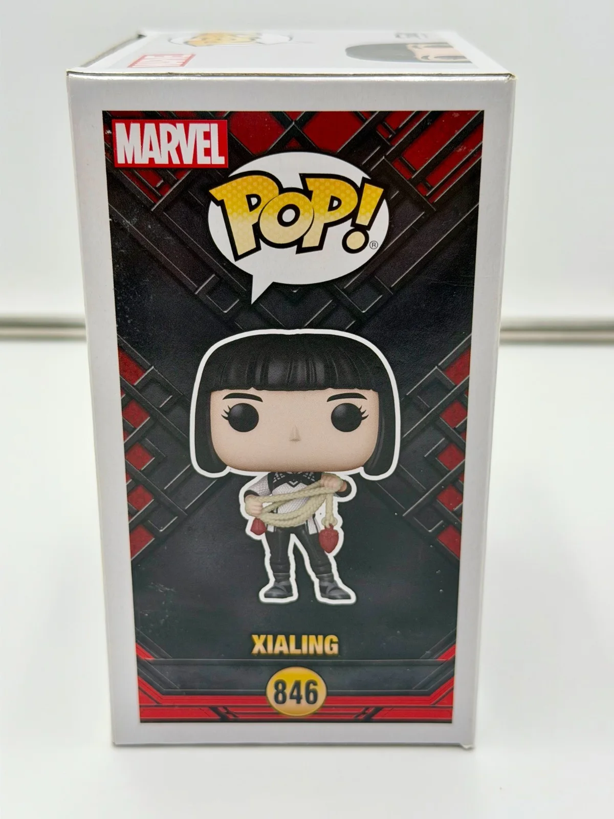 Meng'er Zhang — Meng'er Zhang Signed Xialing Funko Pop Marvel Shang-Chi #846 VSA COA w/protector, изображение 5