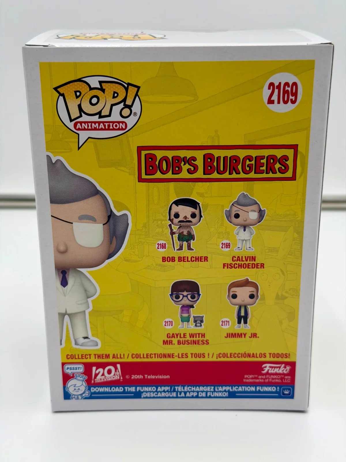 Kevin Kline — Kevin Kline Signed Calvin Fischoeder Funko Pop Bob's Burgers TSA COA w/protector, изображение 4