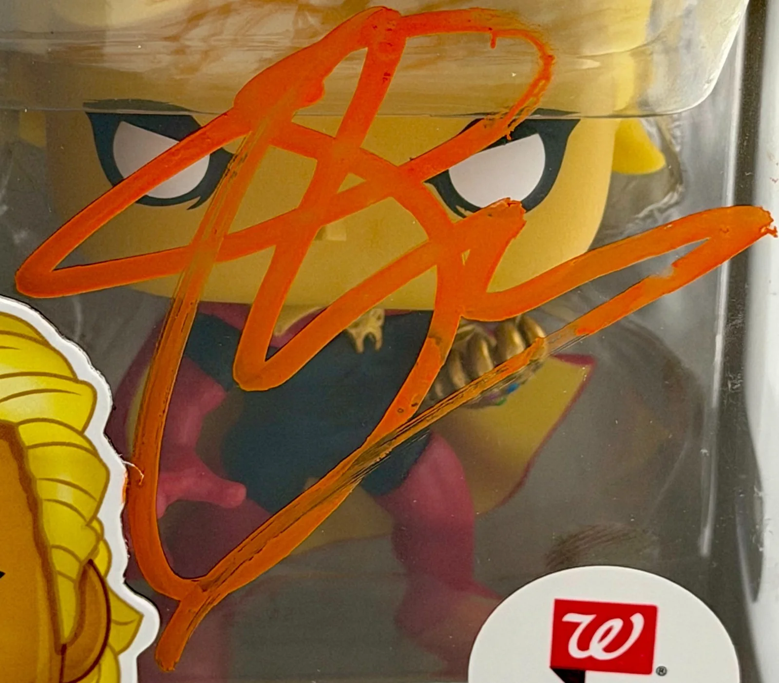 Will Poulter — Will Poulter Signed Adam Warlock Funko Pop Marvel GOTG #618 PC COA w/protector, image 2