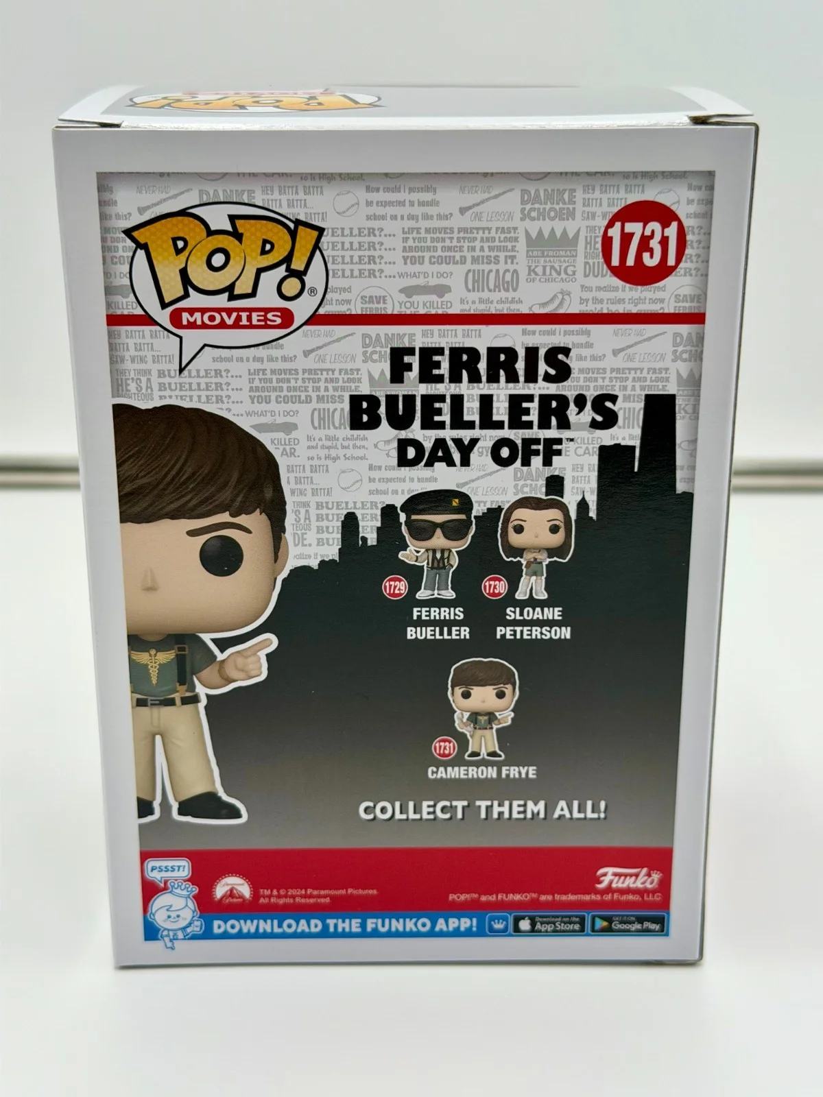 Alan Ruck — Alan Ruck Signed Cameron Frye Funko Pop Ferris Bueller’s Day Off PC COA w/case, изображение 4