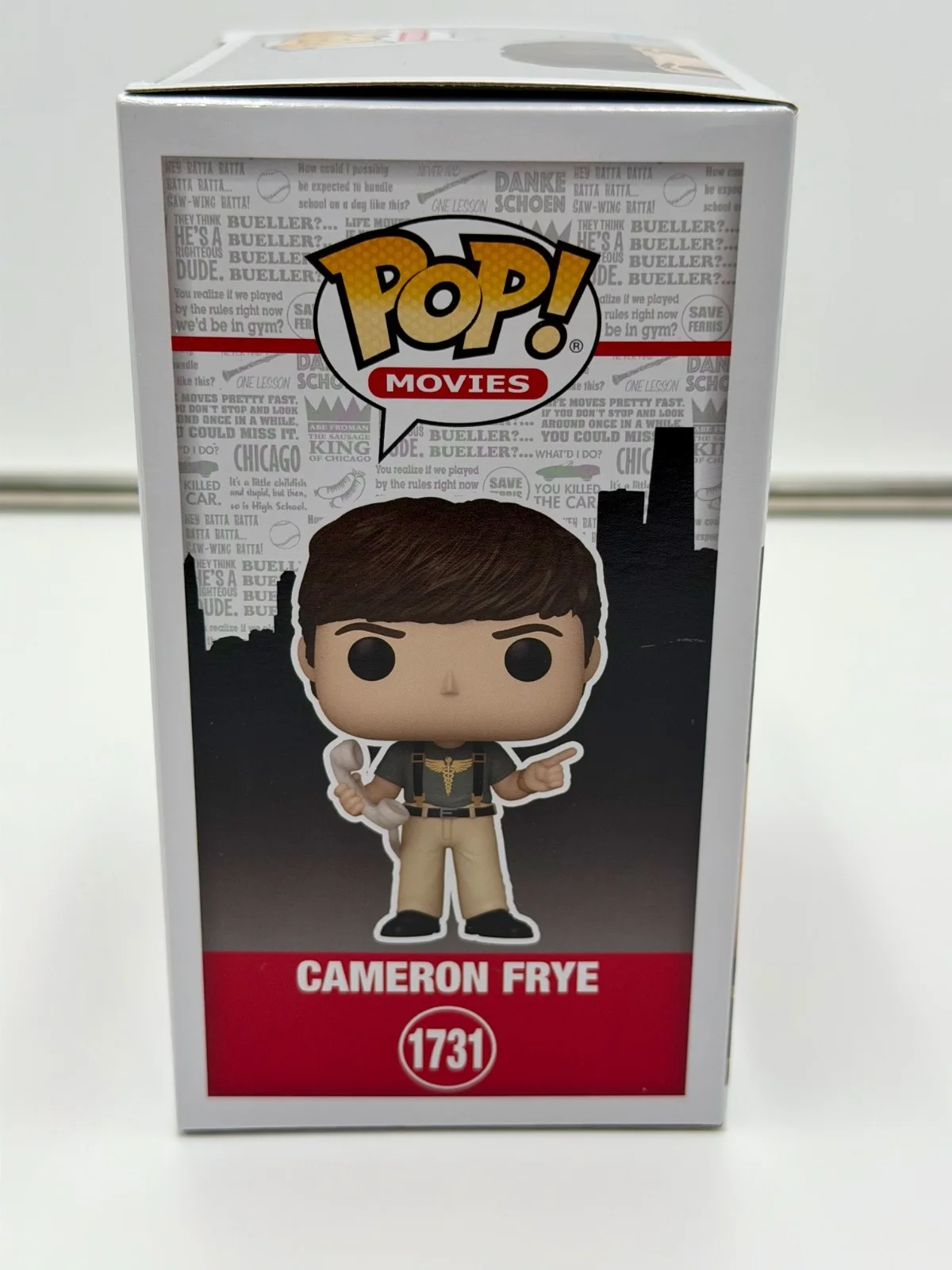 Alan Ruck — Alan Ruck Signed Cameron Frye Funko Pop Ferris Bueller’s Day Off PC COA w/case, изображение 5