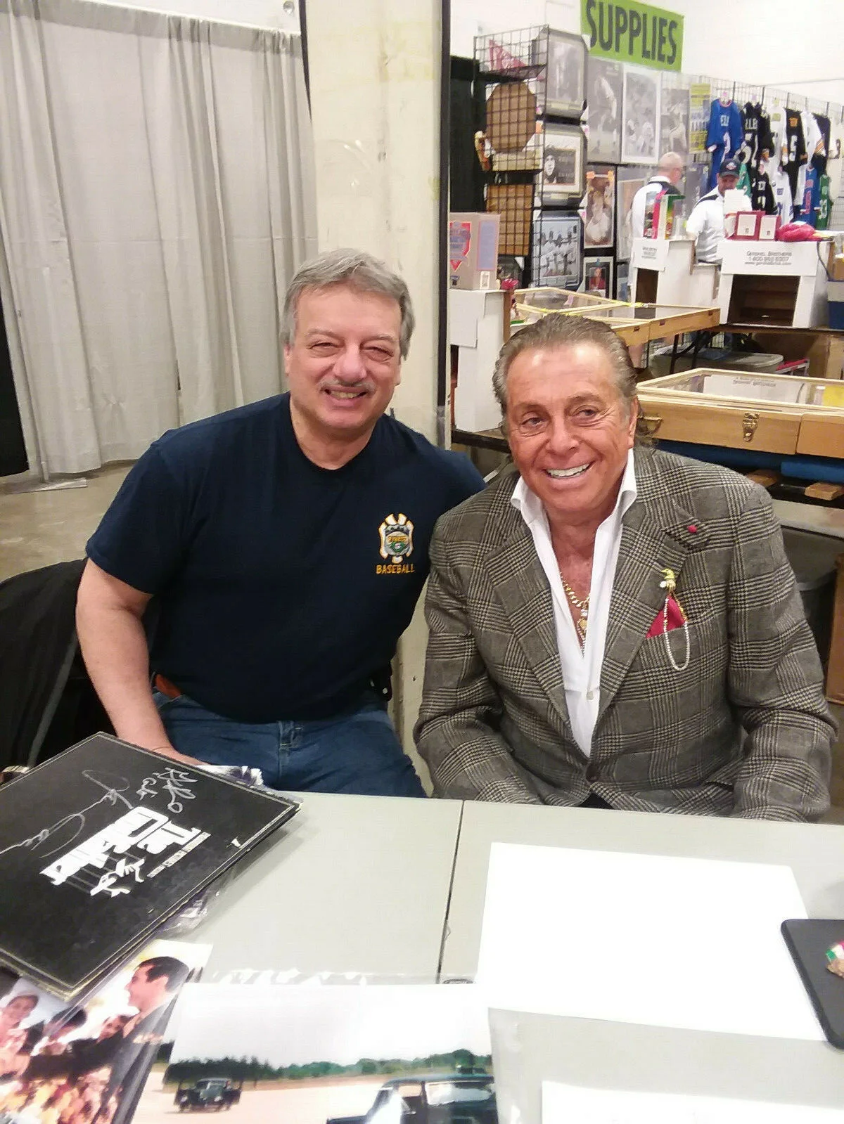 Gianni Russo — Godfather Gianni Russo (Carlo) autographed wedding 8x10 photo JSA Certified, изображение 2