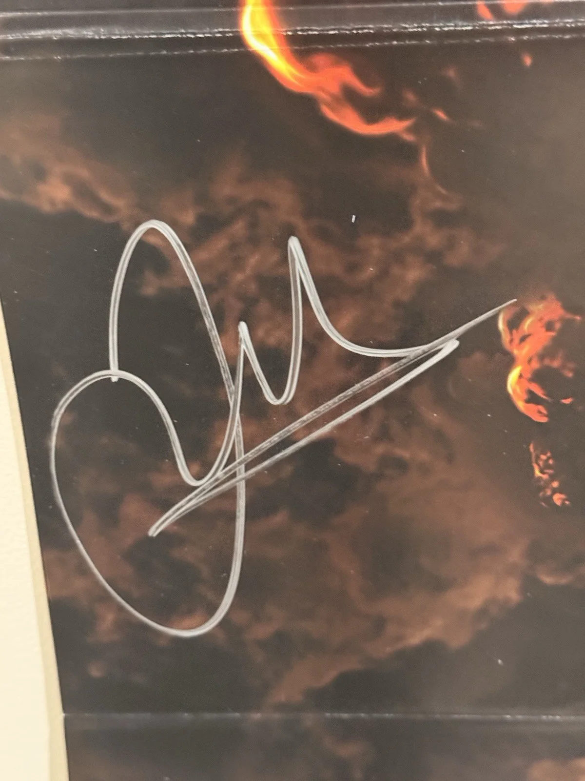 Meshuggah FULL- BAND Signed Poster W/JSA Authentication, image 3