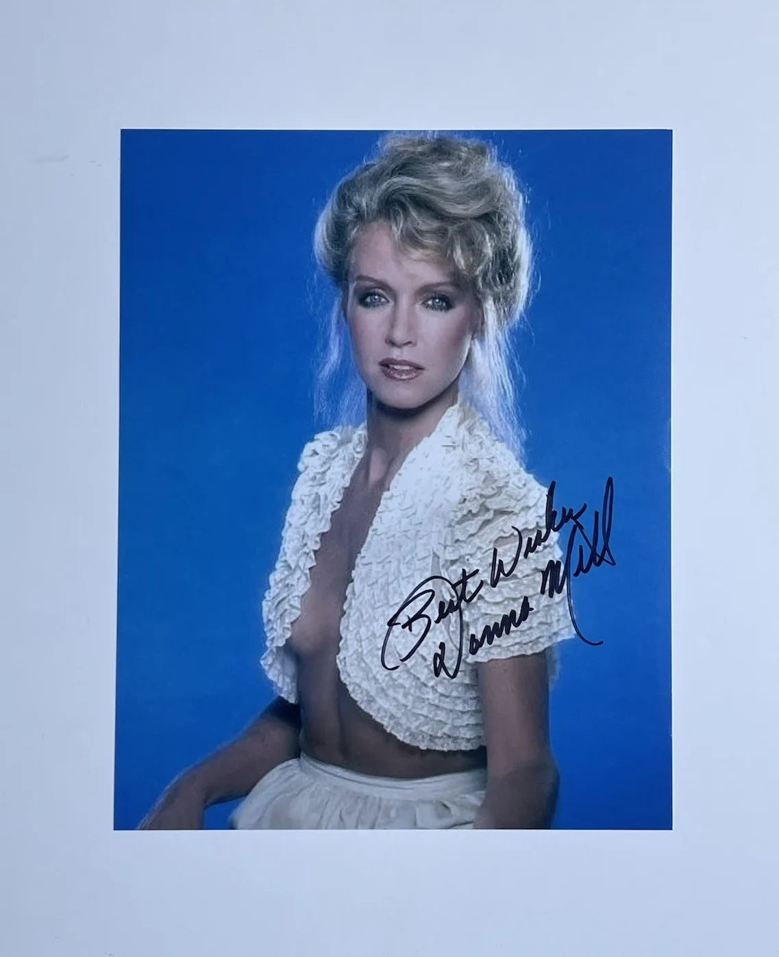 Donna Mills — Donna Mills Authentic Hand Signed 8x10 Photo, Autograph Actress Knots Landing