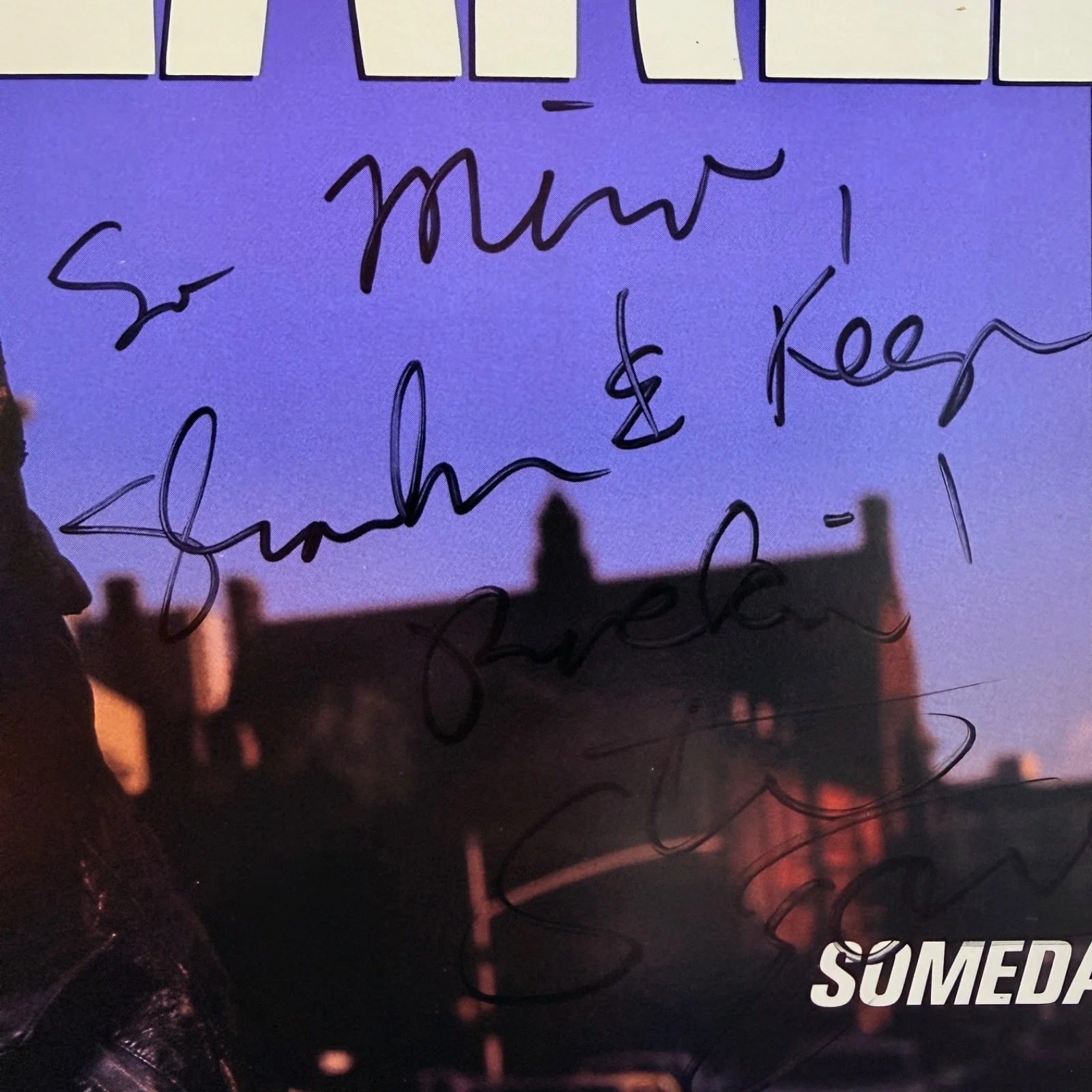 AUTOGRAPHED | Steve Earle GOLD STAMPED PROMO | VINYL 12" w/pic sleeve MCA-5713, изображение 2