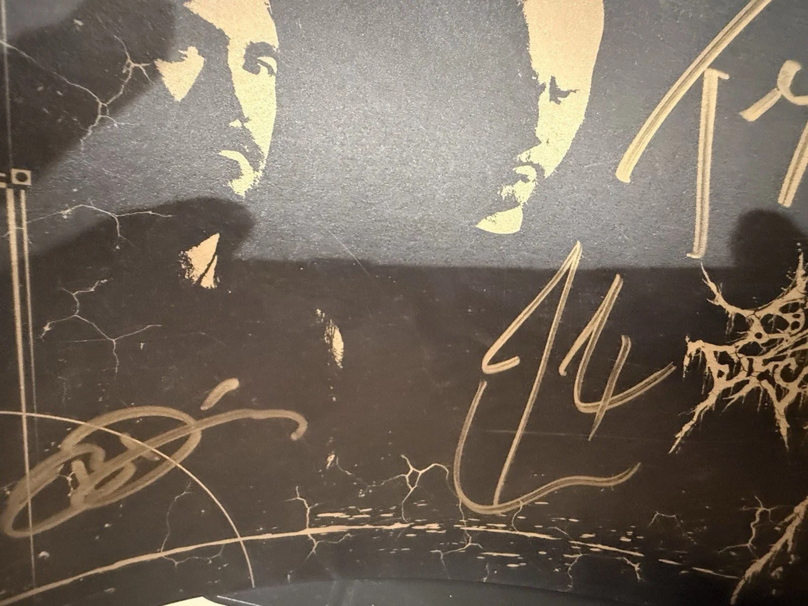 Cattle Decapitation Signed Poster (Inner Gatefold Art 2023 Terrasite) w/ JSA, image 3
