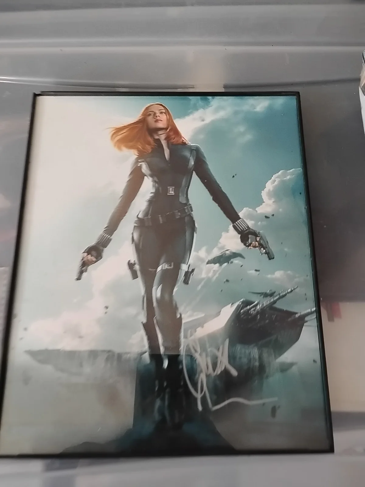 Scarlett Johansson Black Widow Autograph, image 2