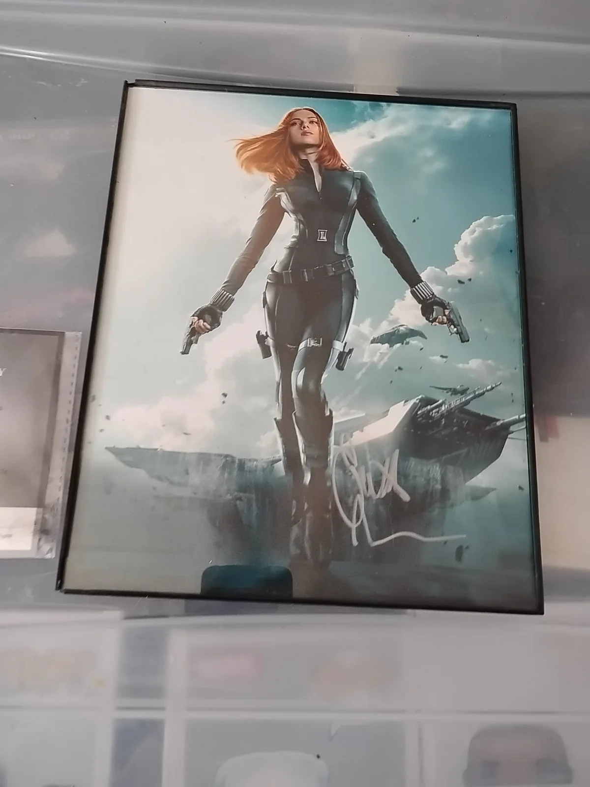 Scarlett Johansson Black Widow Autograph, image 4