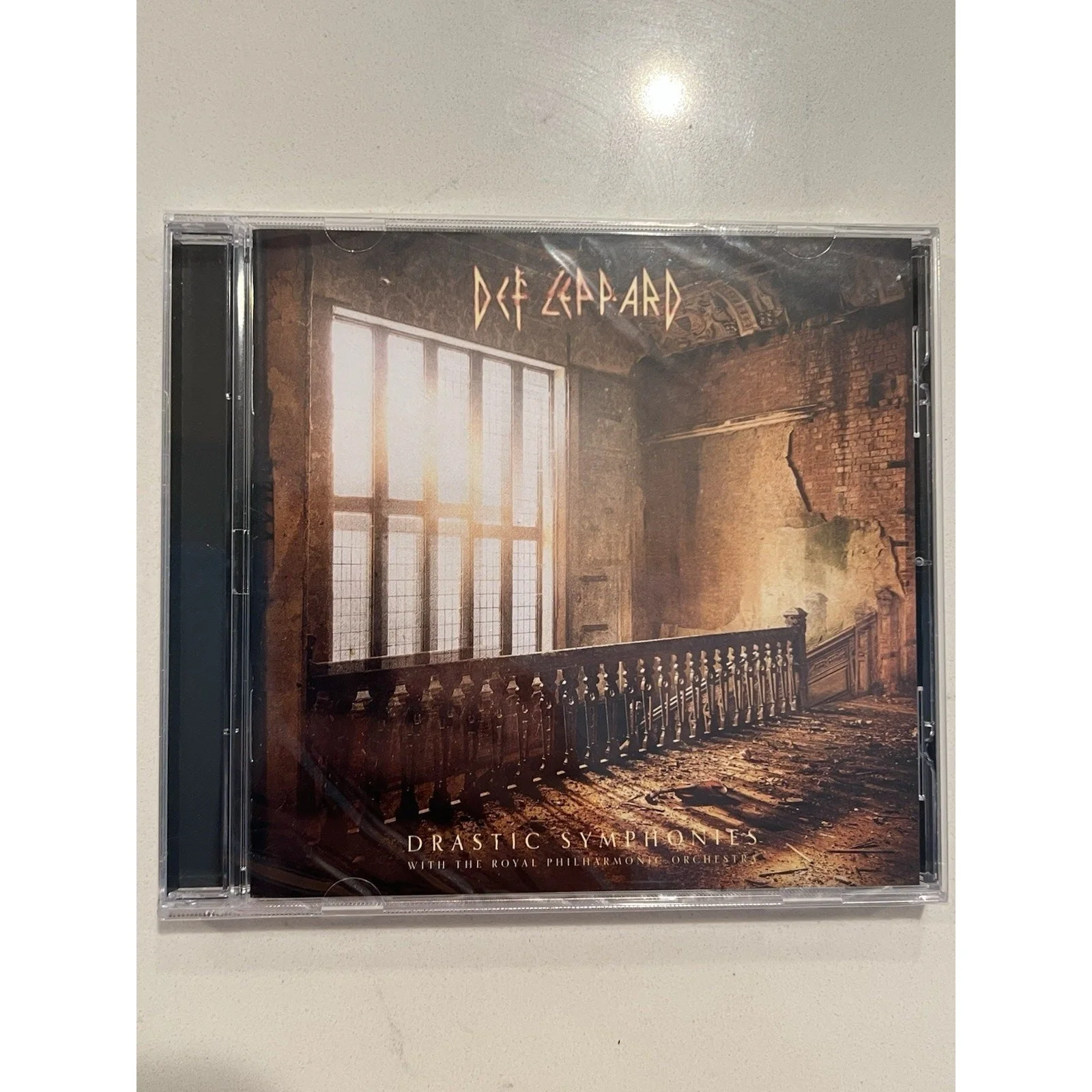 Def Leppard SIGNED Drastic Symphonies CD Autographed ACOA Authenticated #9, image 2
