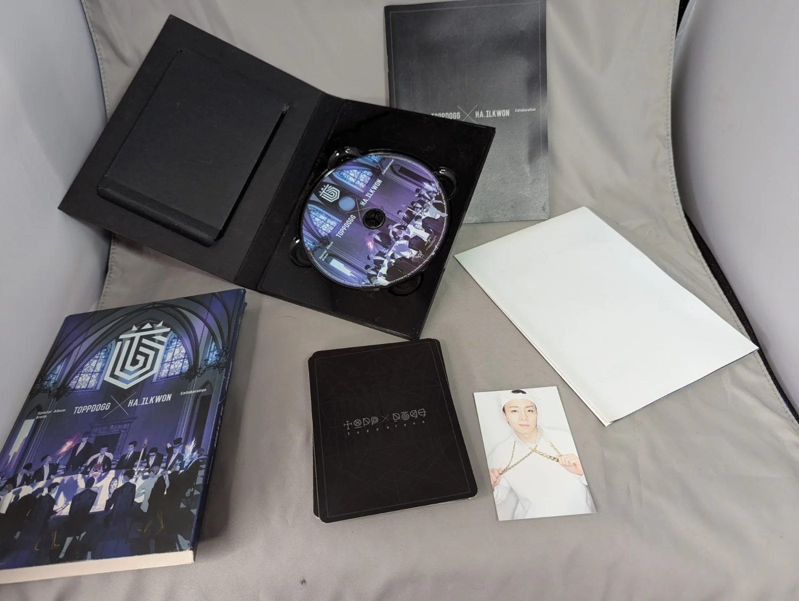 Toppdogg Ha.ilkwon Arario Signed 12 Members Poster & CD Special Album Promo 2014, изображение 2