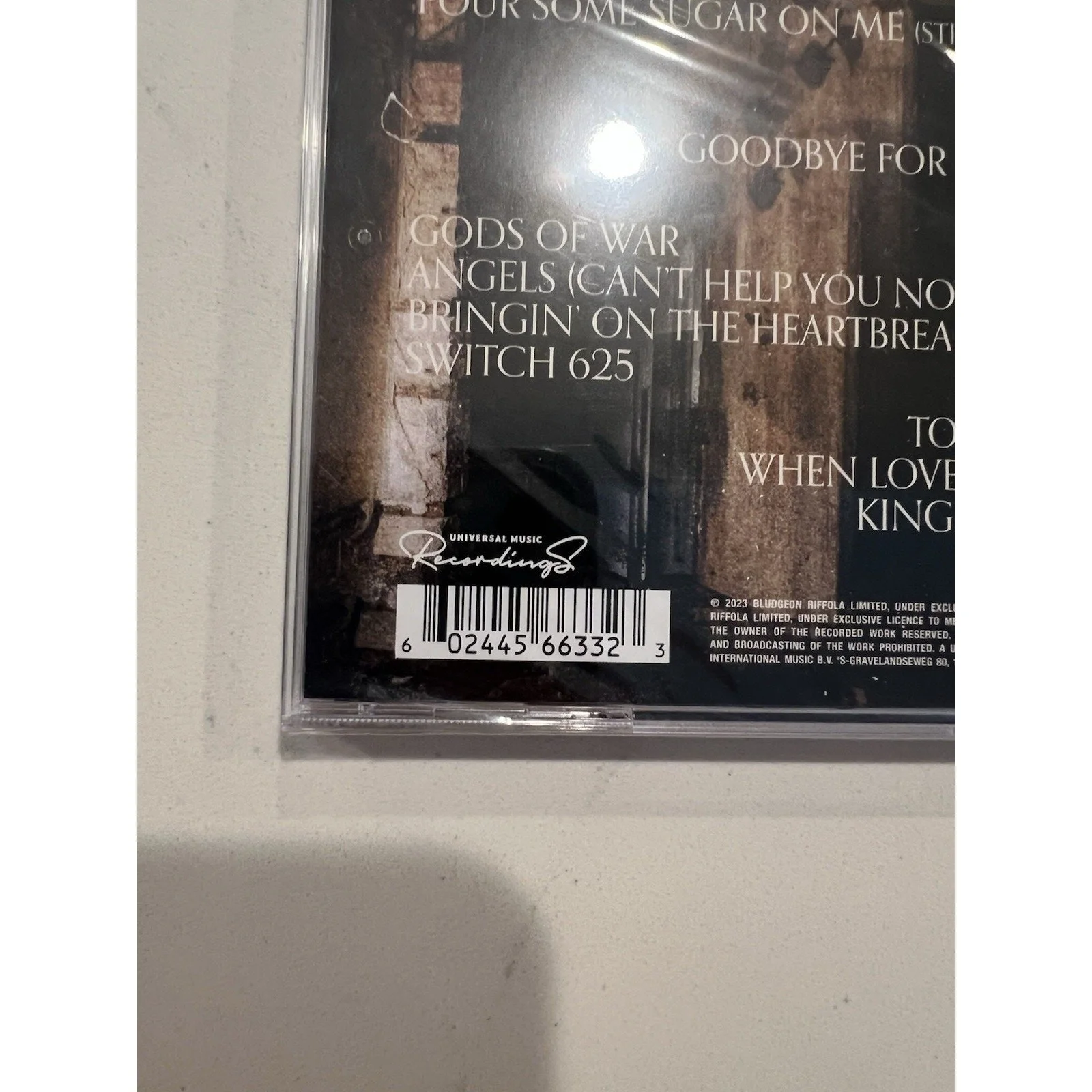 Def Leppard SIGNED Drastic Symphonies CD Autographed ACOA Authenticated #13, image 4