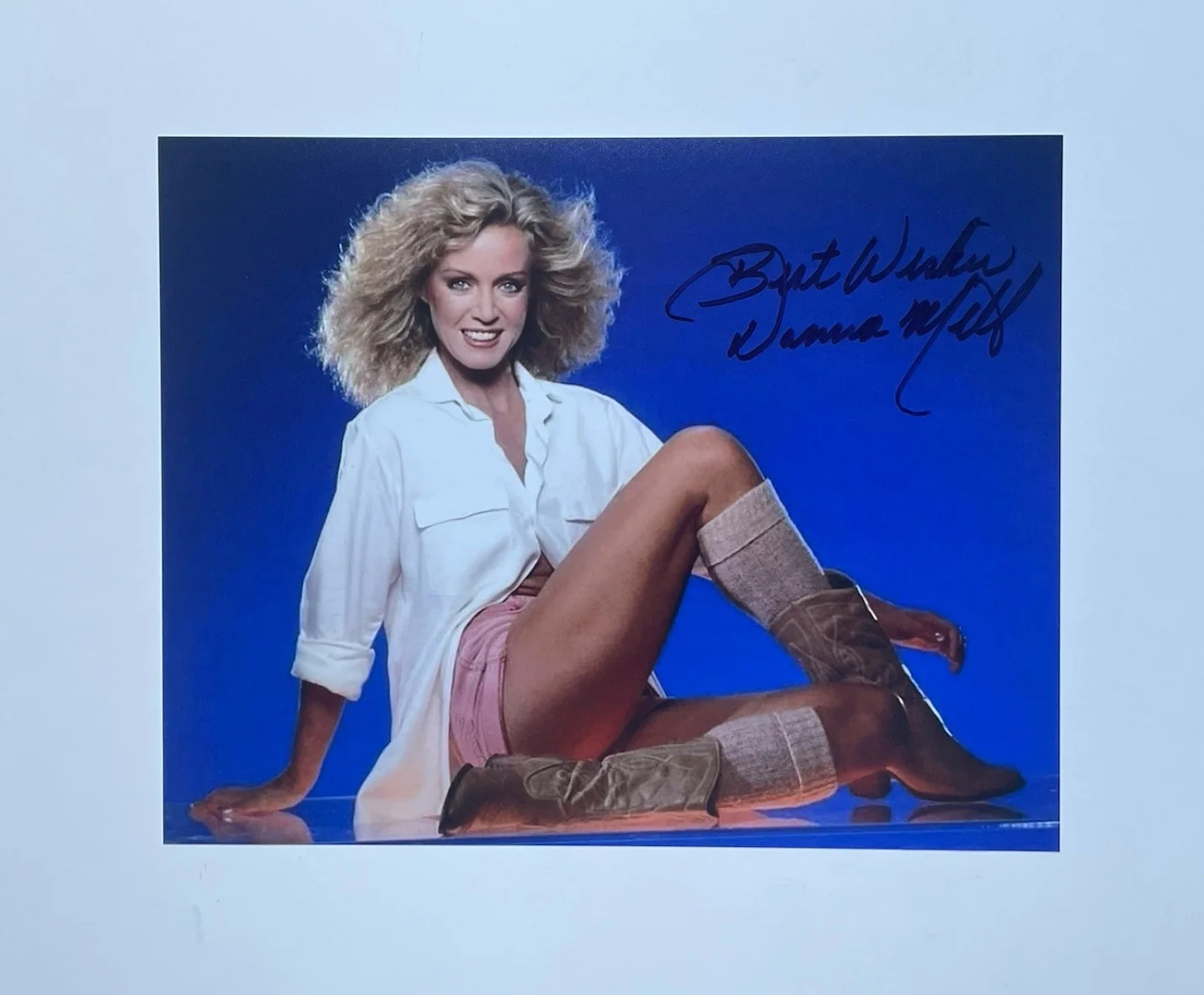 Donna Mills — Donna Mills Authentic Hand Signed 8x10 Photo, Autograph Actress Knots Landing