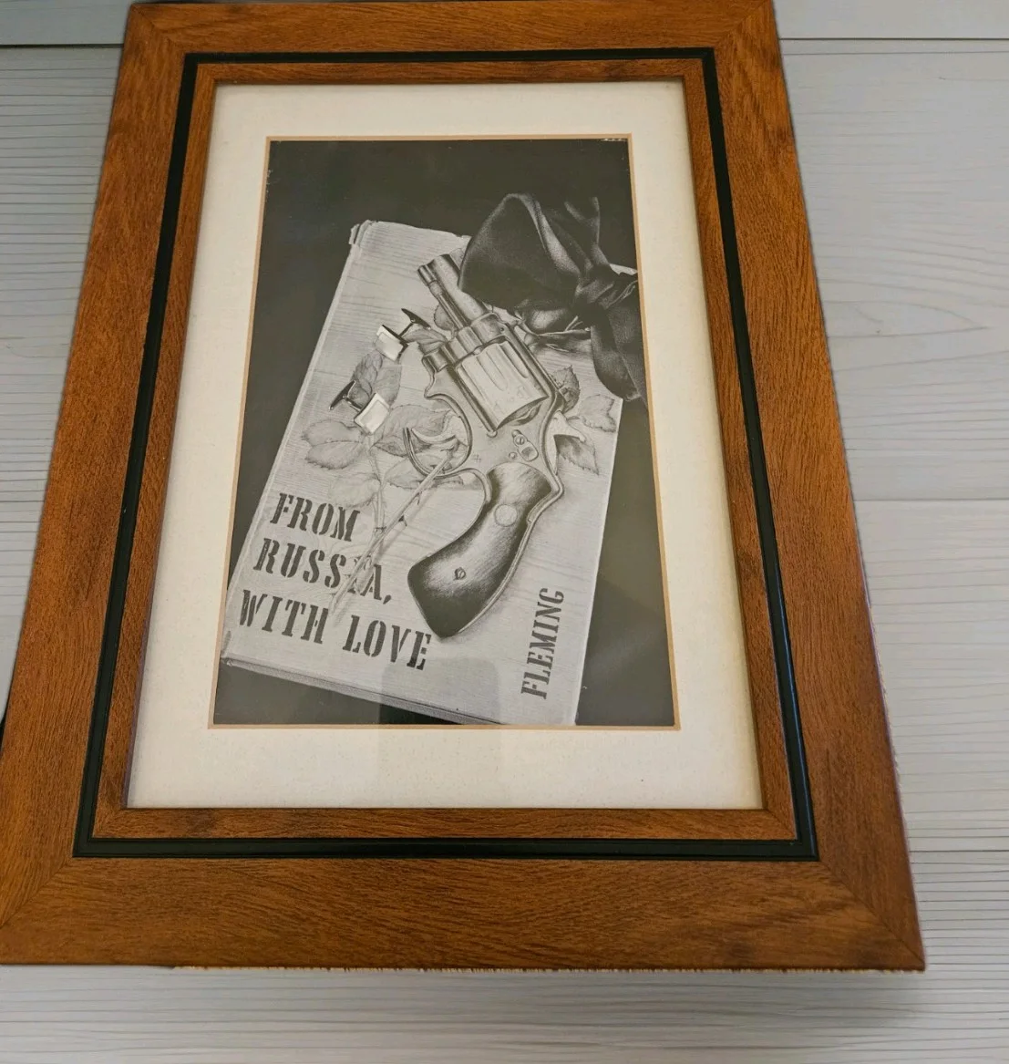 Reclaimed Art 'From Russia With Love' Vintage Advertisement Framed, изображение 3