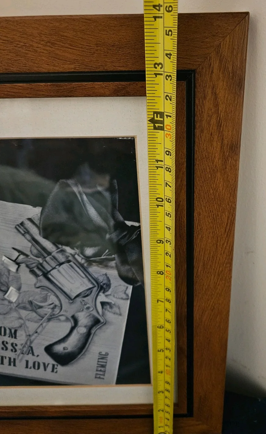 Reclaimed Art 'From Russia With Love' Vintage Advertisement Framed, изображение 4