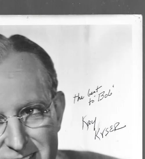 original Hand signed 8 x 10 photo of Kay Kyser, image 2