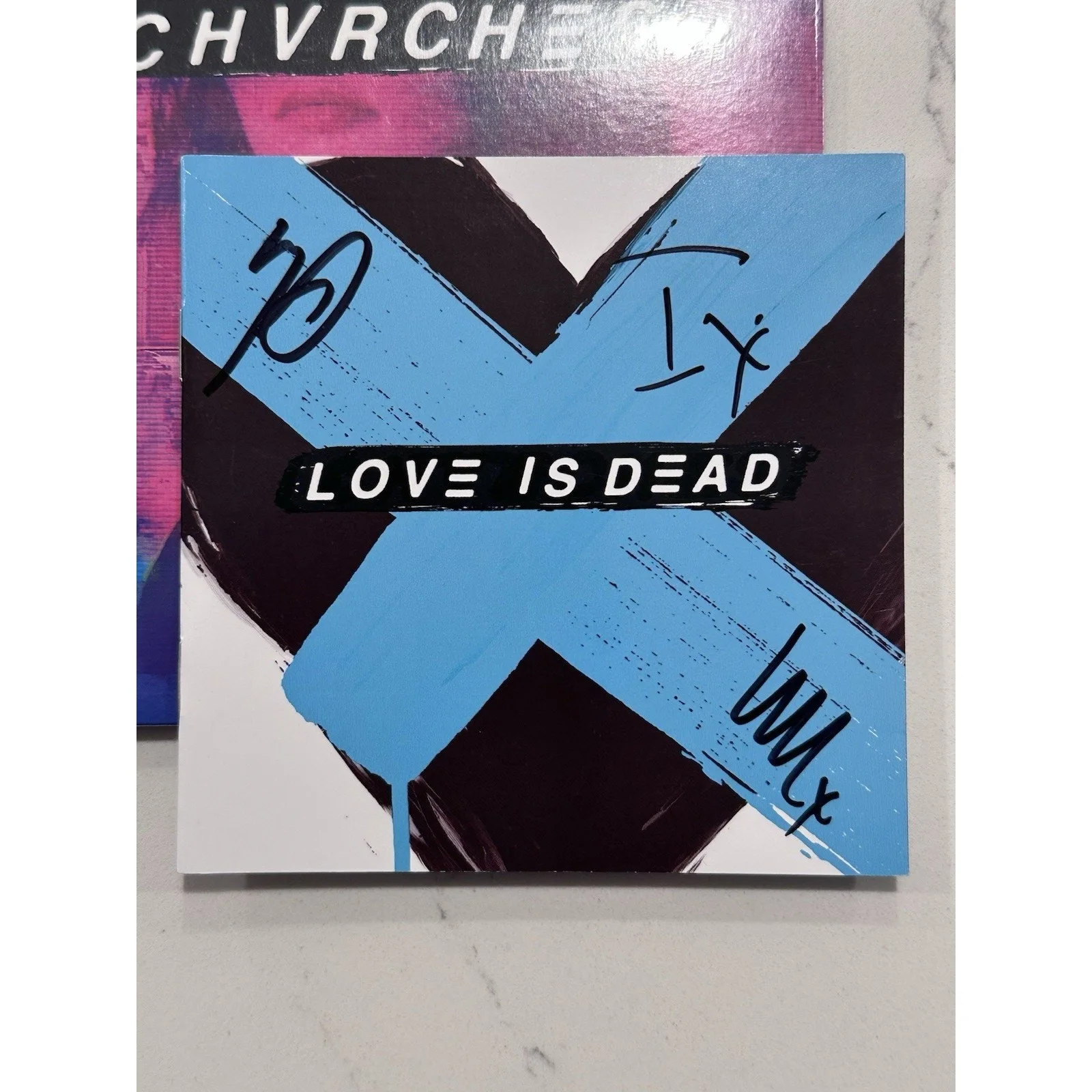 Churches ~ Love Is Dead ~ Autographed CD with COA ~ Entire Band SIGNED #2, image 2