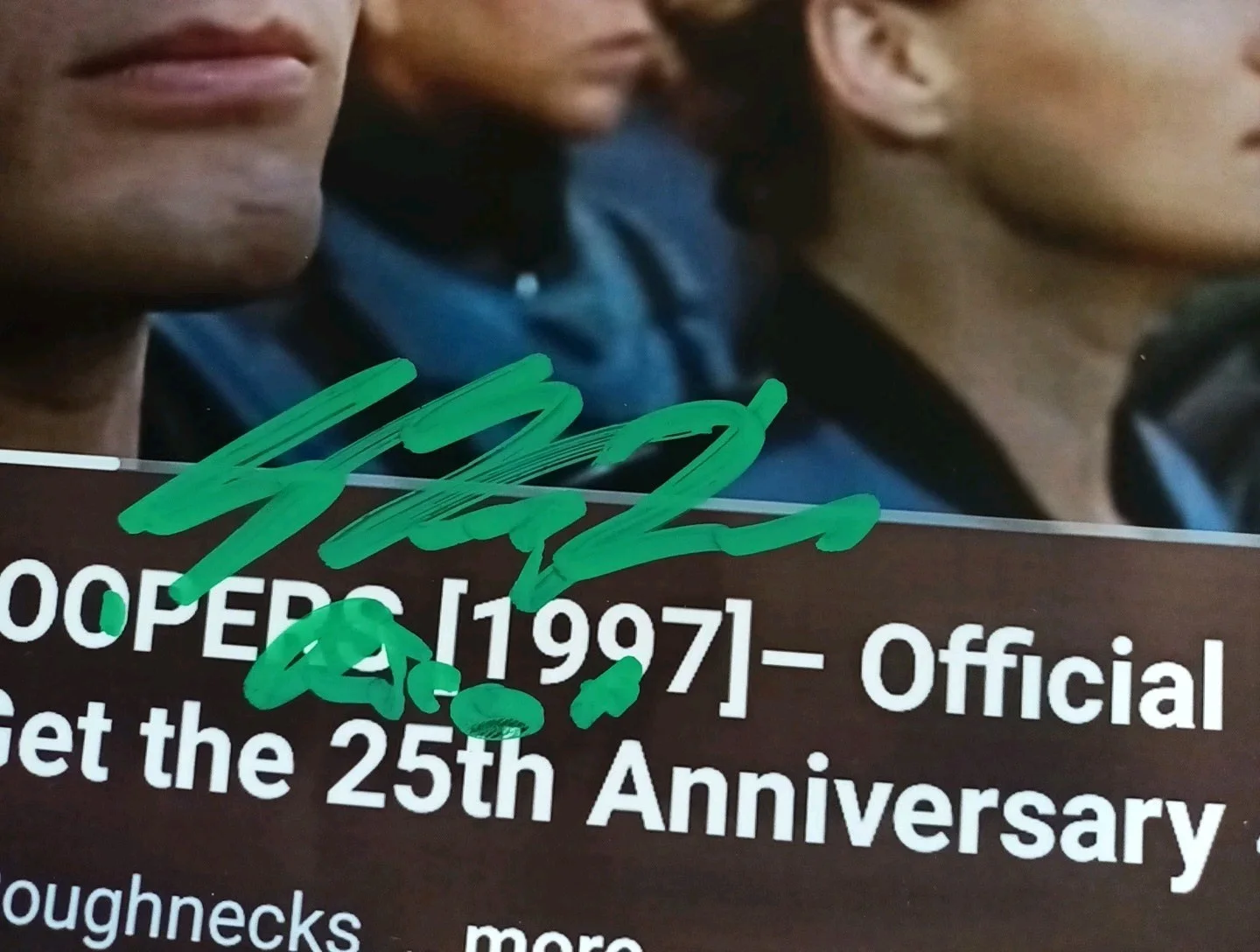Casper Van dien signed Star Troopers 8x10 Photo, image 2