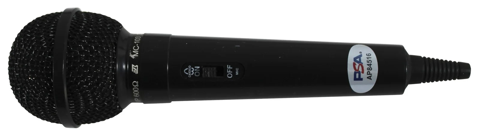 John Travolta — John Travolta Authentic Signed Microphone Autographed PSA/DNA #AP84516, image 2