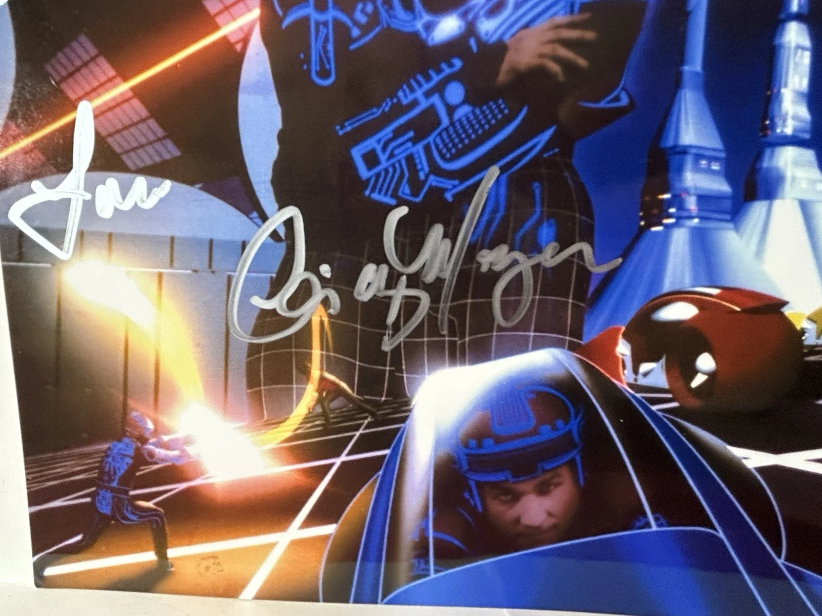 Cindy Morgan — Cindy Morgan Signed 8x10 Photo Tron, image 2