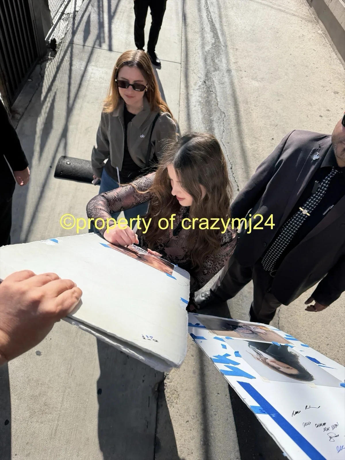 Lucy Halliday signed The Testaments 8x10 Poster photo Autograph Exact Proof, image 3
