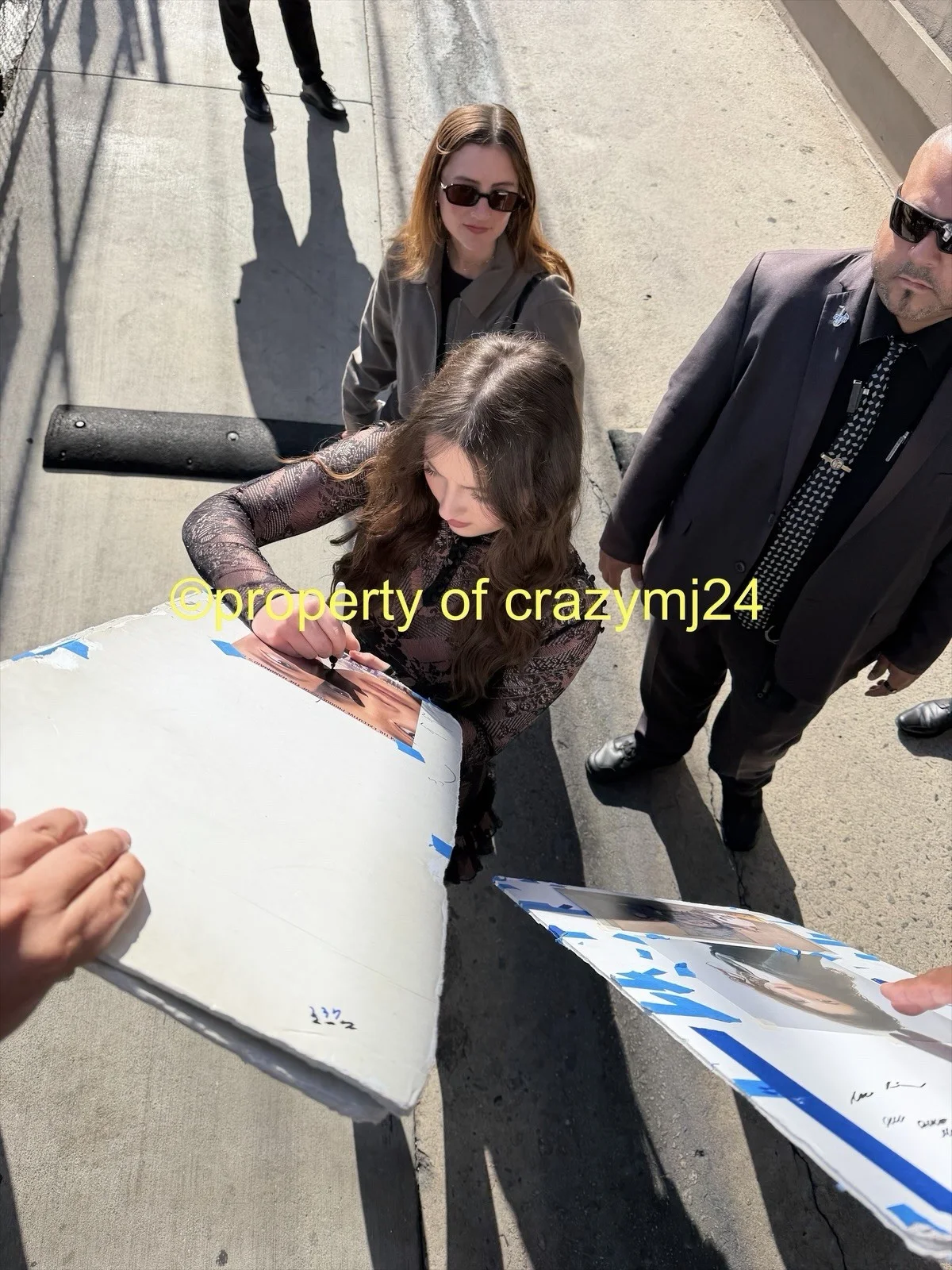 Lucy Halliday signed The Testaments 8x10 Poster photo Autograph Exact Proof, image 4