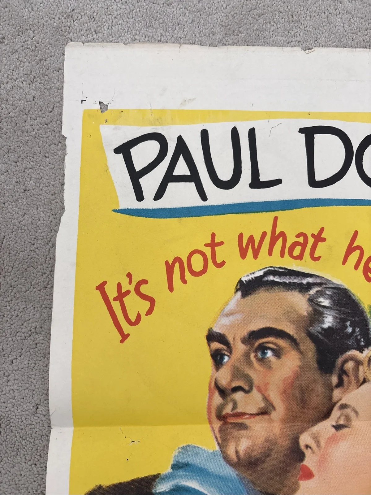 Everybody Does It (1949) Original US One Sheet Movie Poster, image 2