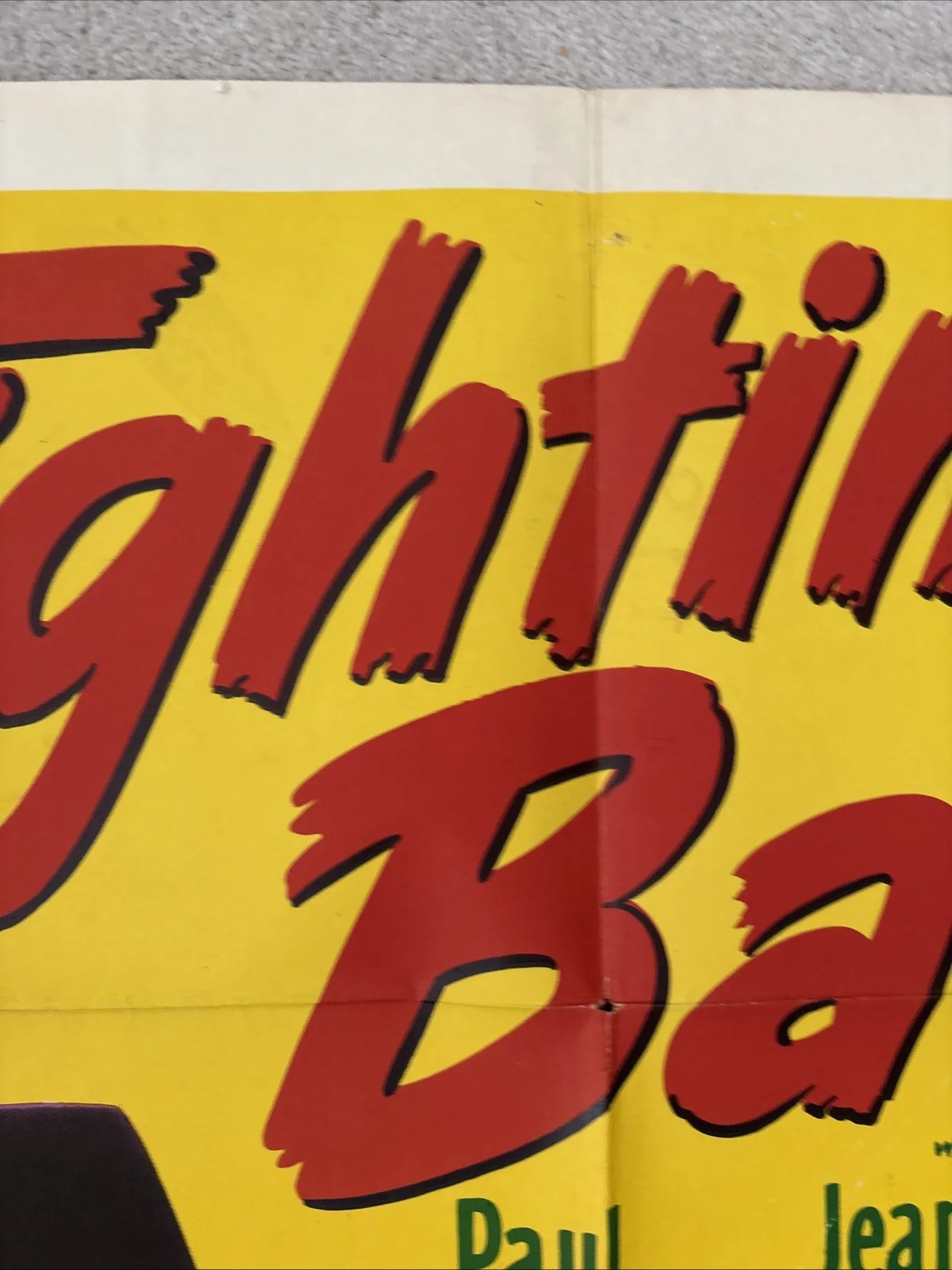 Fighting Back (1948) Original US One Sheet Movie Poster, изображение 3