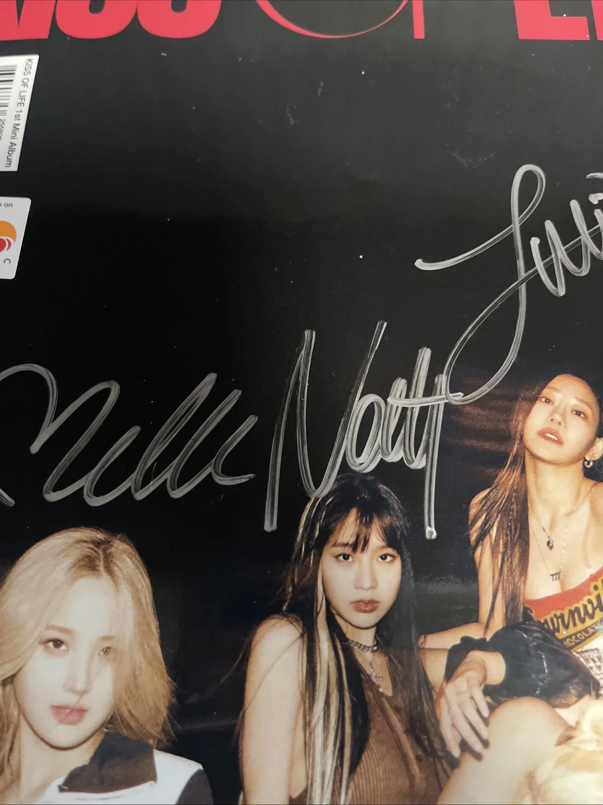 Kiss Of Life 1st Mini signed Album By All Members, изображение 3