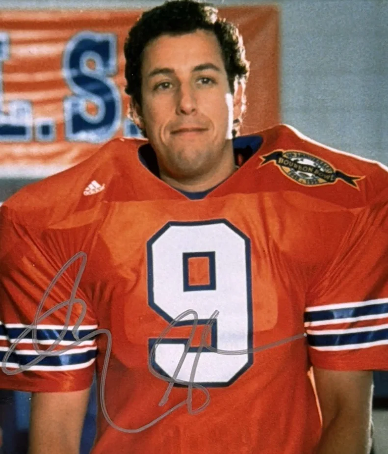 Adam Sandler — Adam Sandler Signed 8x10 Photo The Waterboy Bobby Boucher Auto BAS Beckett COA, изображение 3