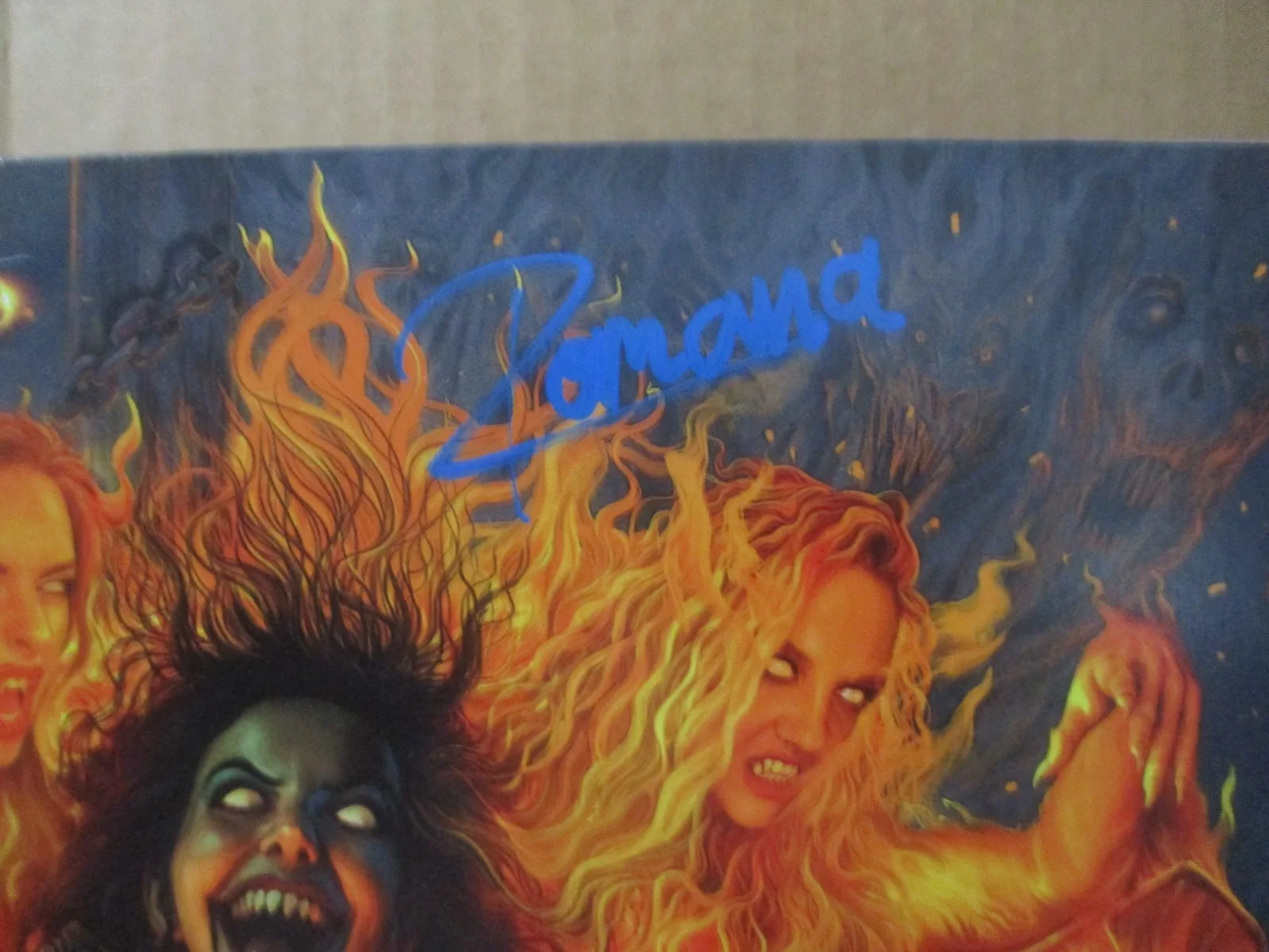 BURNING WITCHES AUTHENTIC AUTOGRAPHED/SIGNED INQUISITION VINYL RECORD ALBUM, image 4