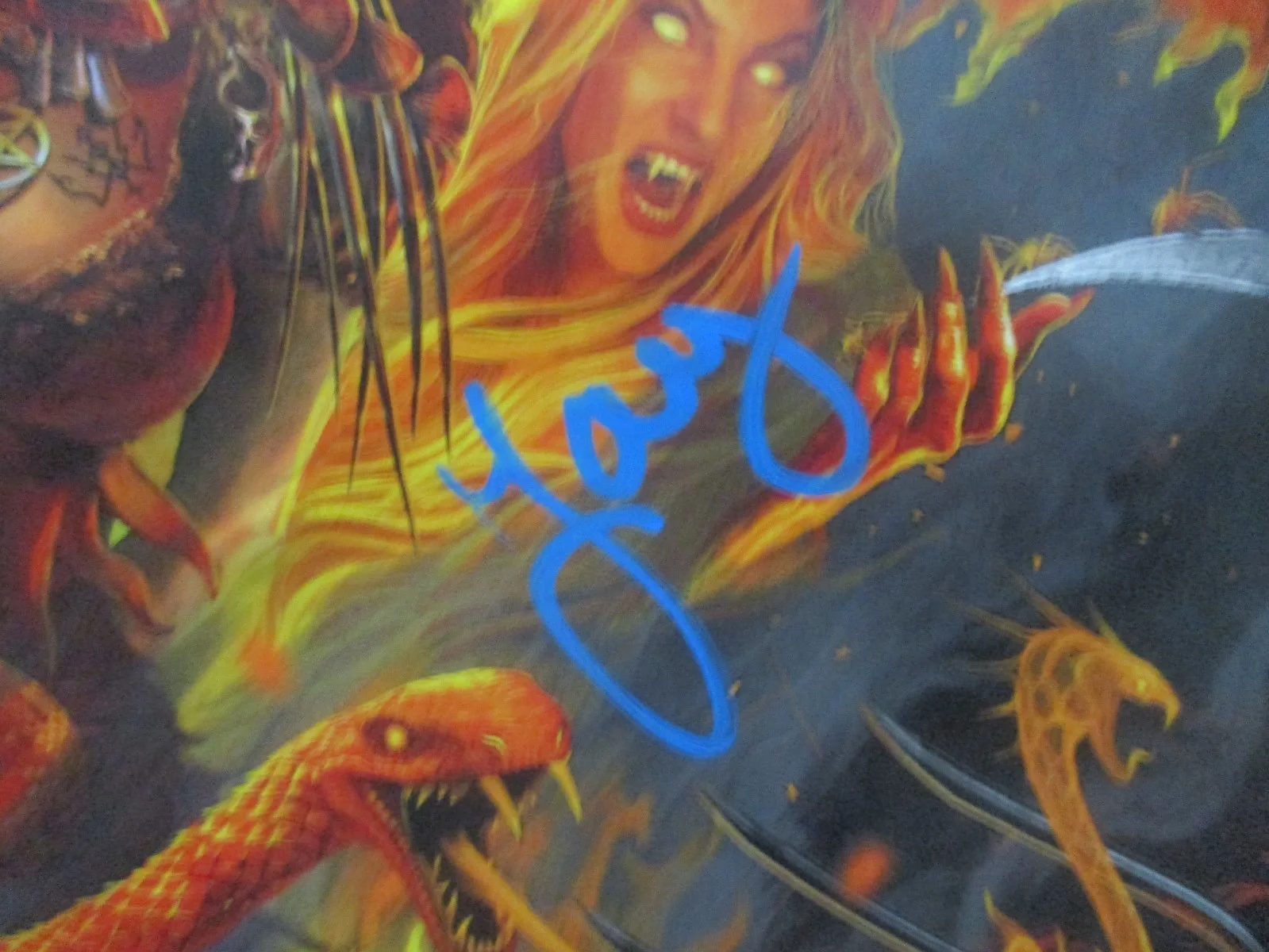 BURNING WITCHES AUTHENTIC AUTOGRAPHED/SIGNED INQUISITION VINYL RECORD ALBUM, image 5