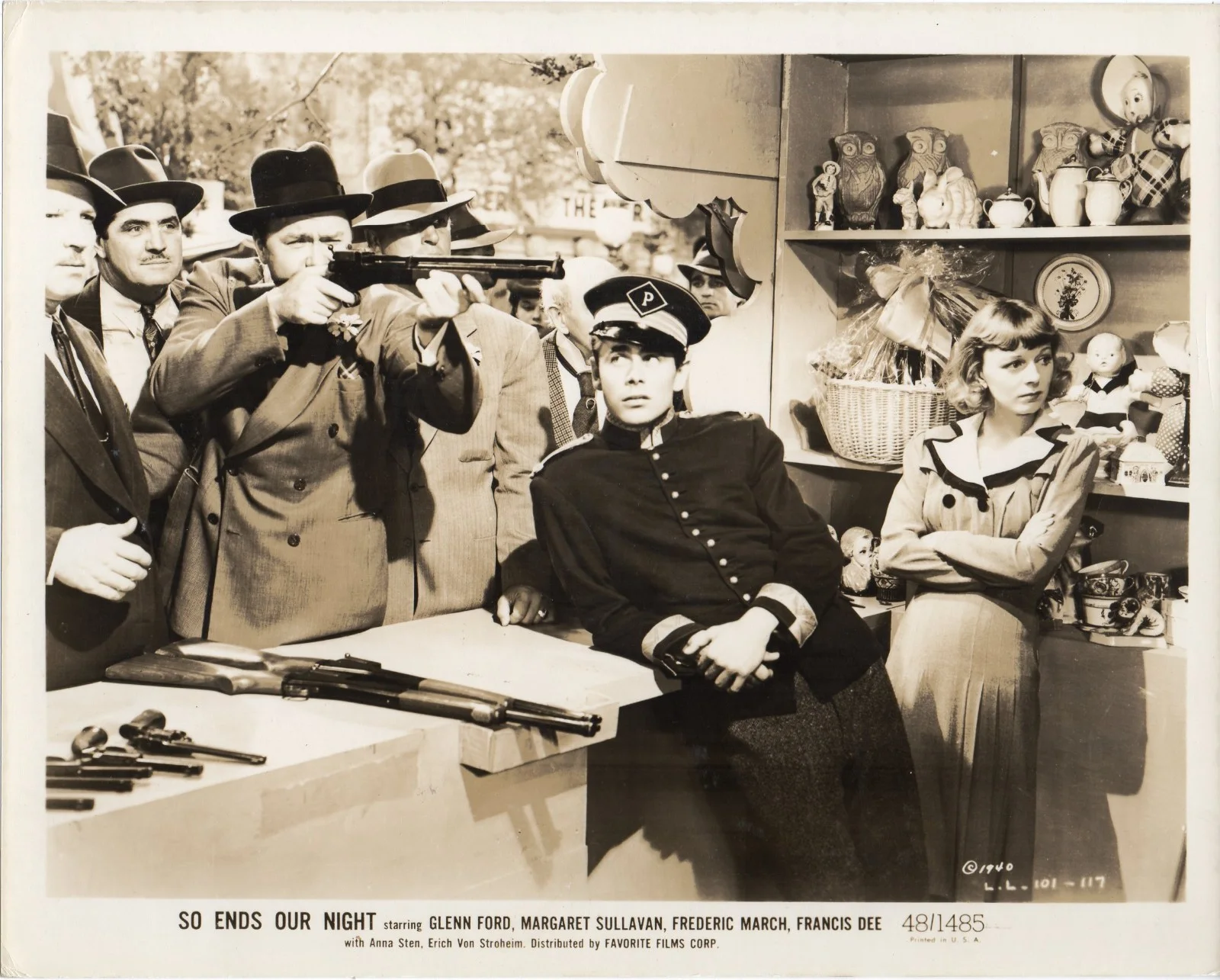 SO ENDS OUR NIGHT 1941 Glenn Ford Margaret Sullavan Fredric March 3 10x8 STILLS, изображение 2