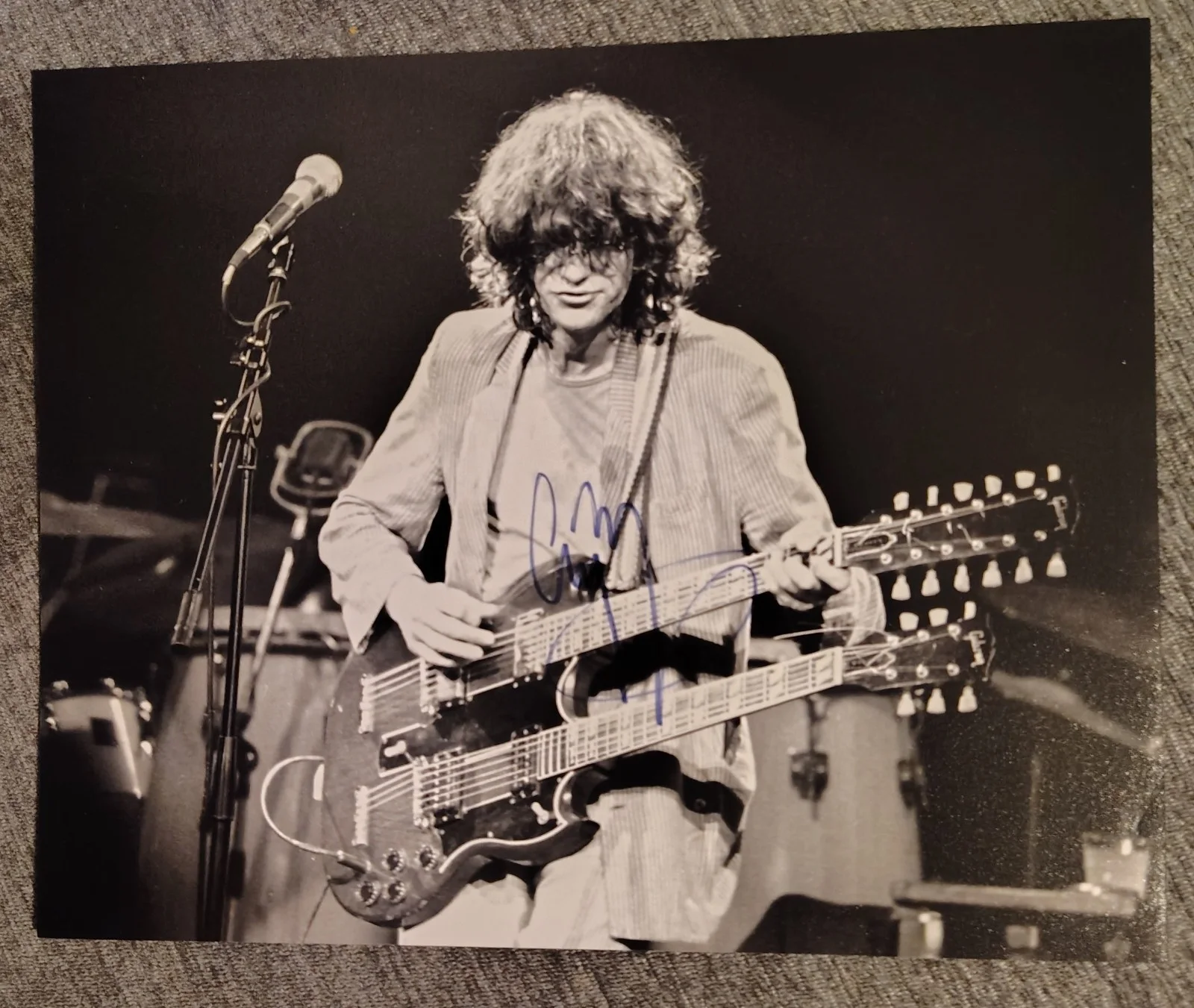 Jimmy Page Led Zeppelin 8 x 10 photo signed autographed with COA, изображение 3