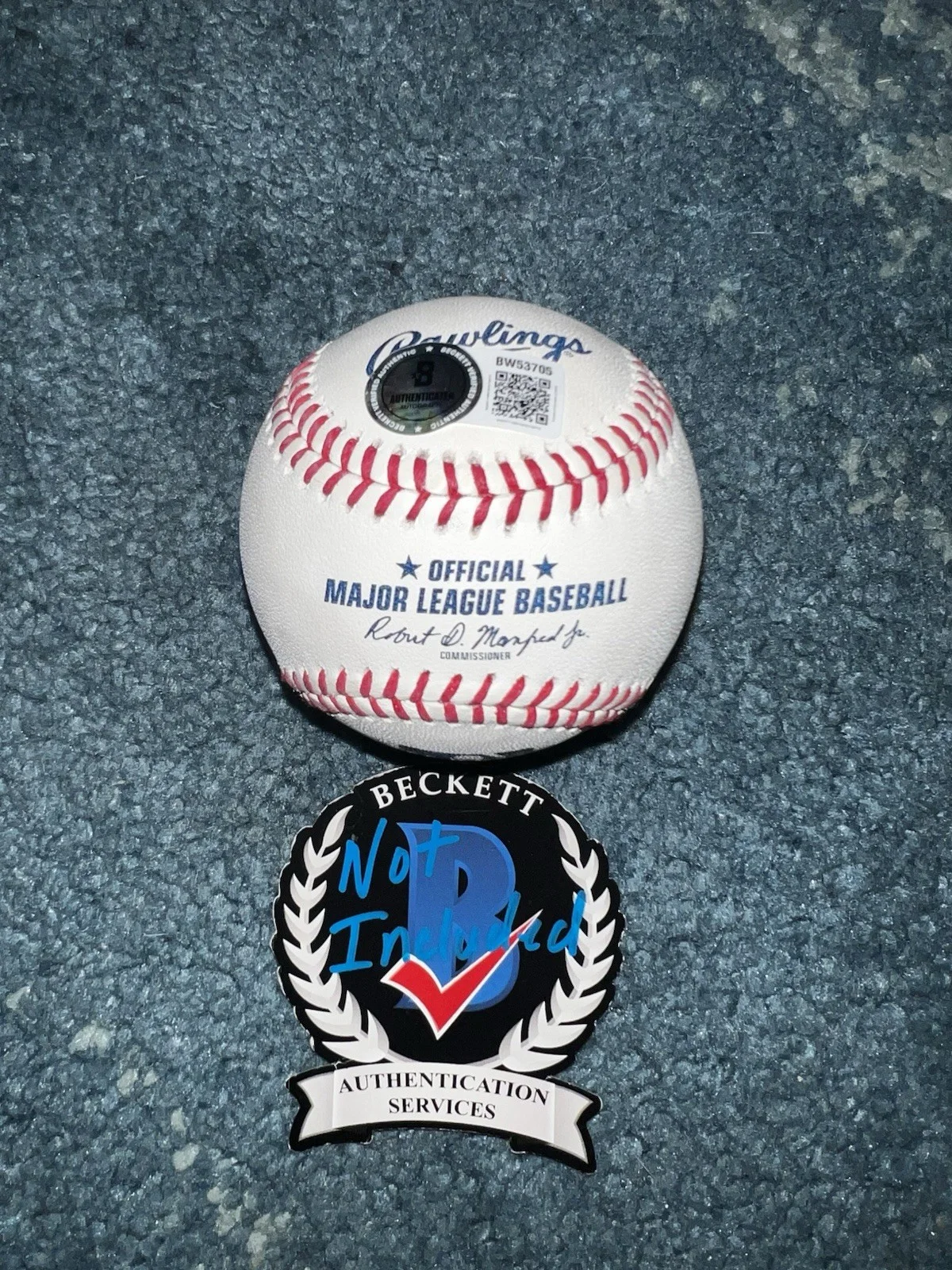Dolph Lundgren Signed Official Major League Baseball Rocky Ivan Drago Beckett #2, изображение 2