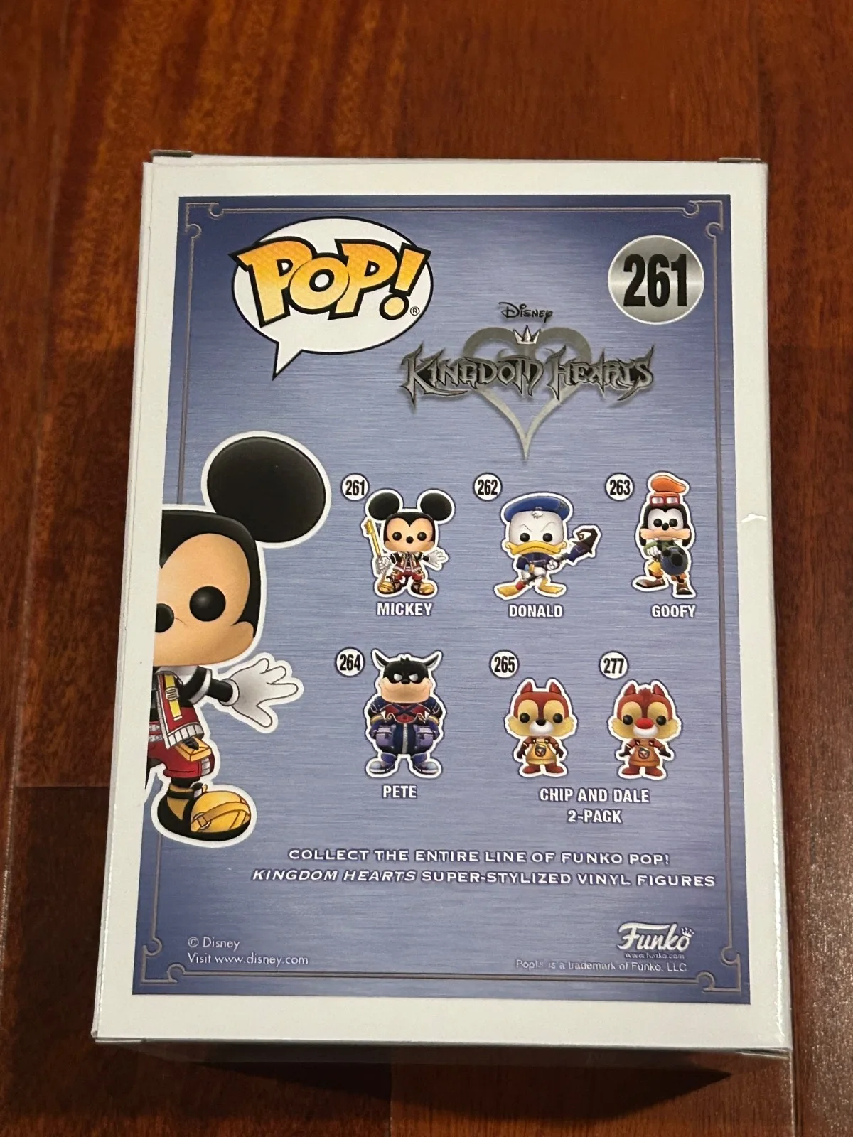 BRET IWAN — Bret Iwan Mickey Mouse Kingdom Hearts Vinyl Funko Pop Disney Signed Auto #261, image 3