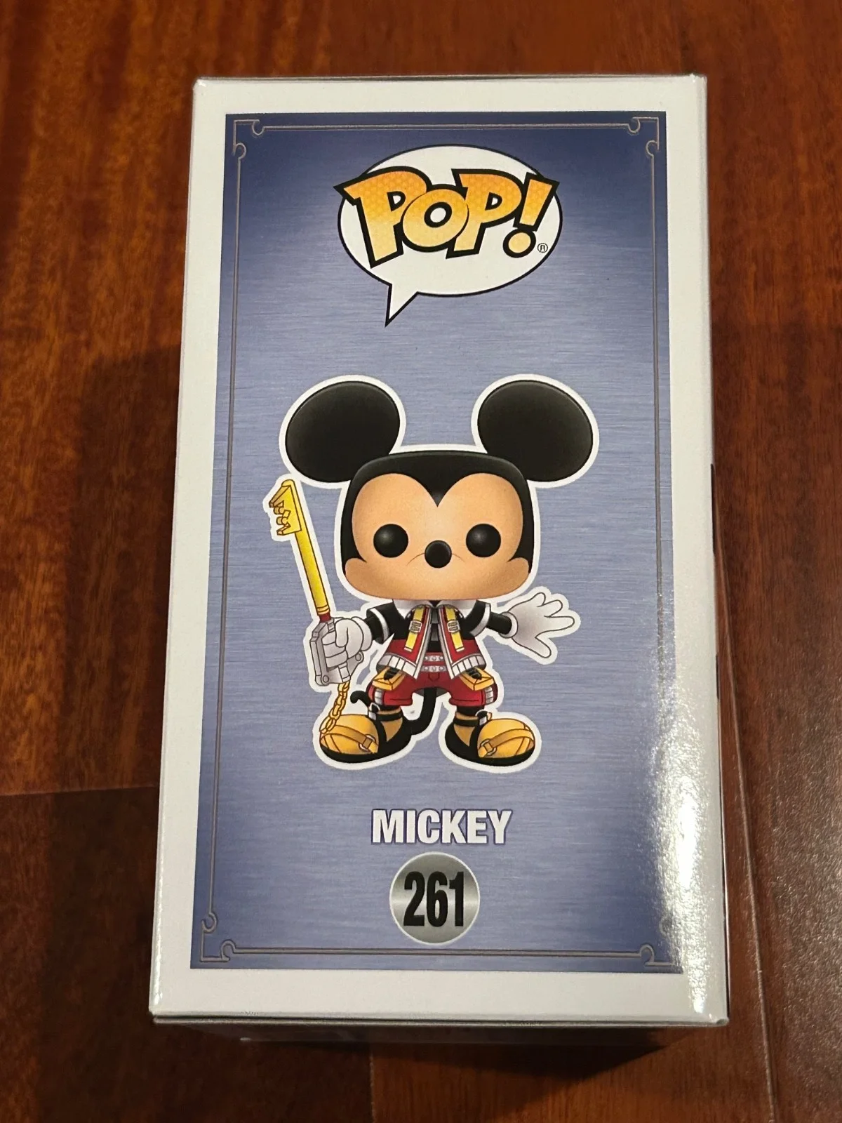 BRET IWAN — Bret Iwan Mickey Mouse Kingdom Hearts Vinyl Funko Pop Disney Signed Auto #261, image 4